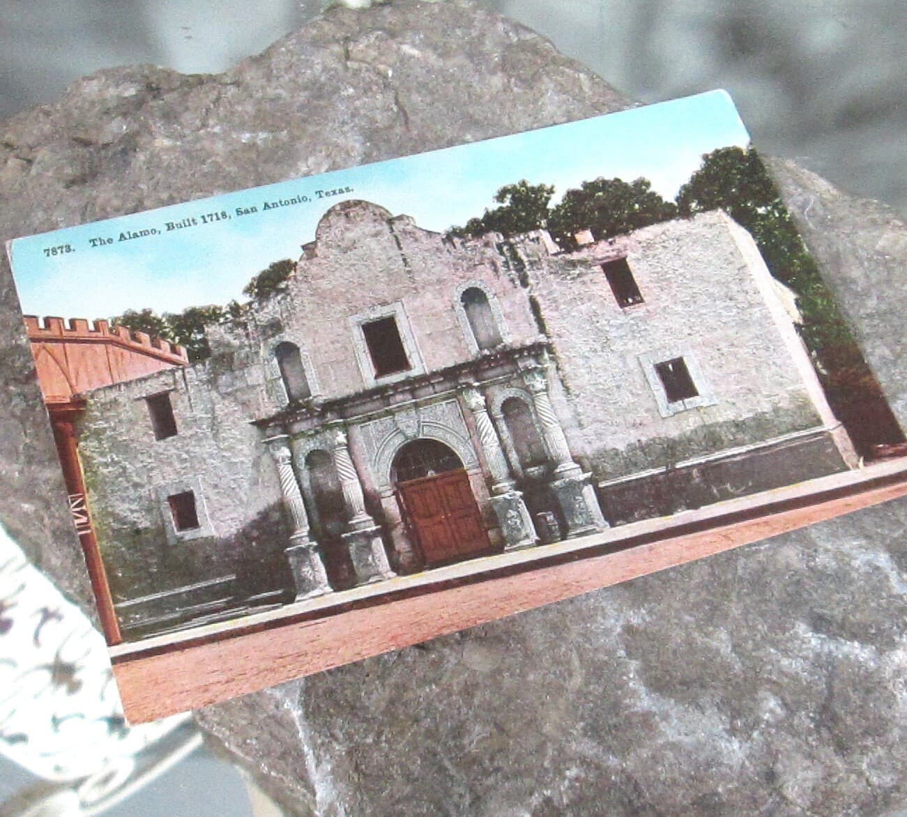 Antique Alamo Postcard