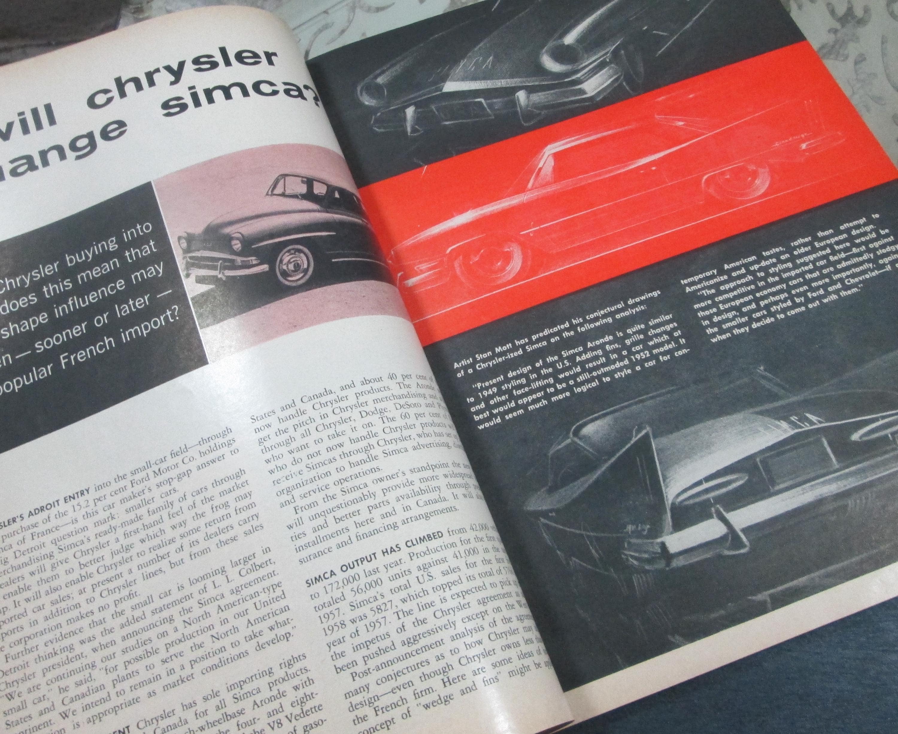 Vintage Motor Trend Magazine, October 1958, Buick, Imports - Thumbnail 3