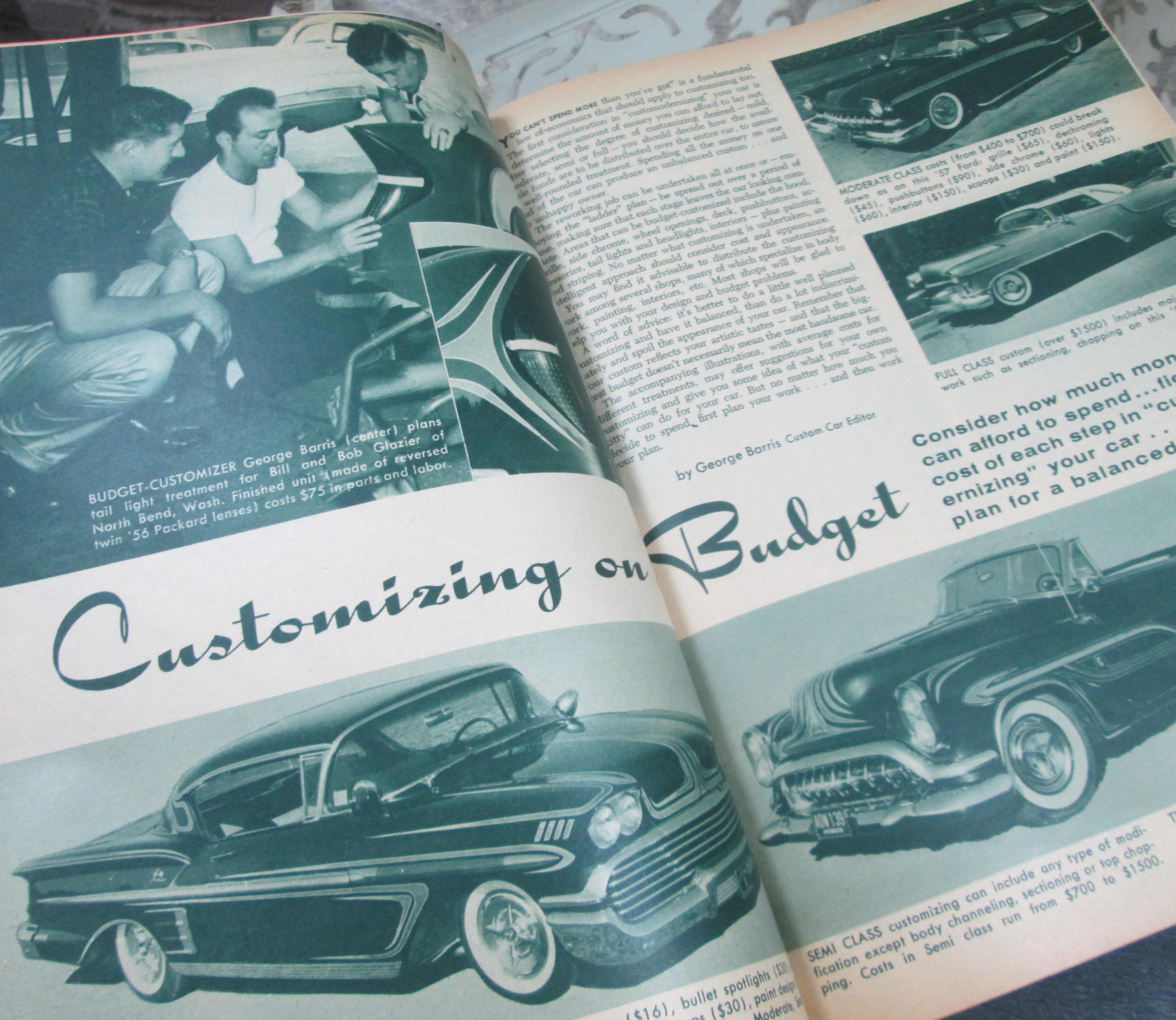 Vintage Motor Trend Magazine, October 1958, Buick, Imports - Thumbnail 2