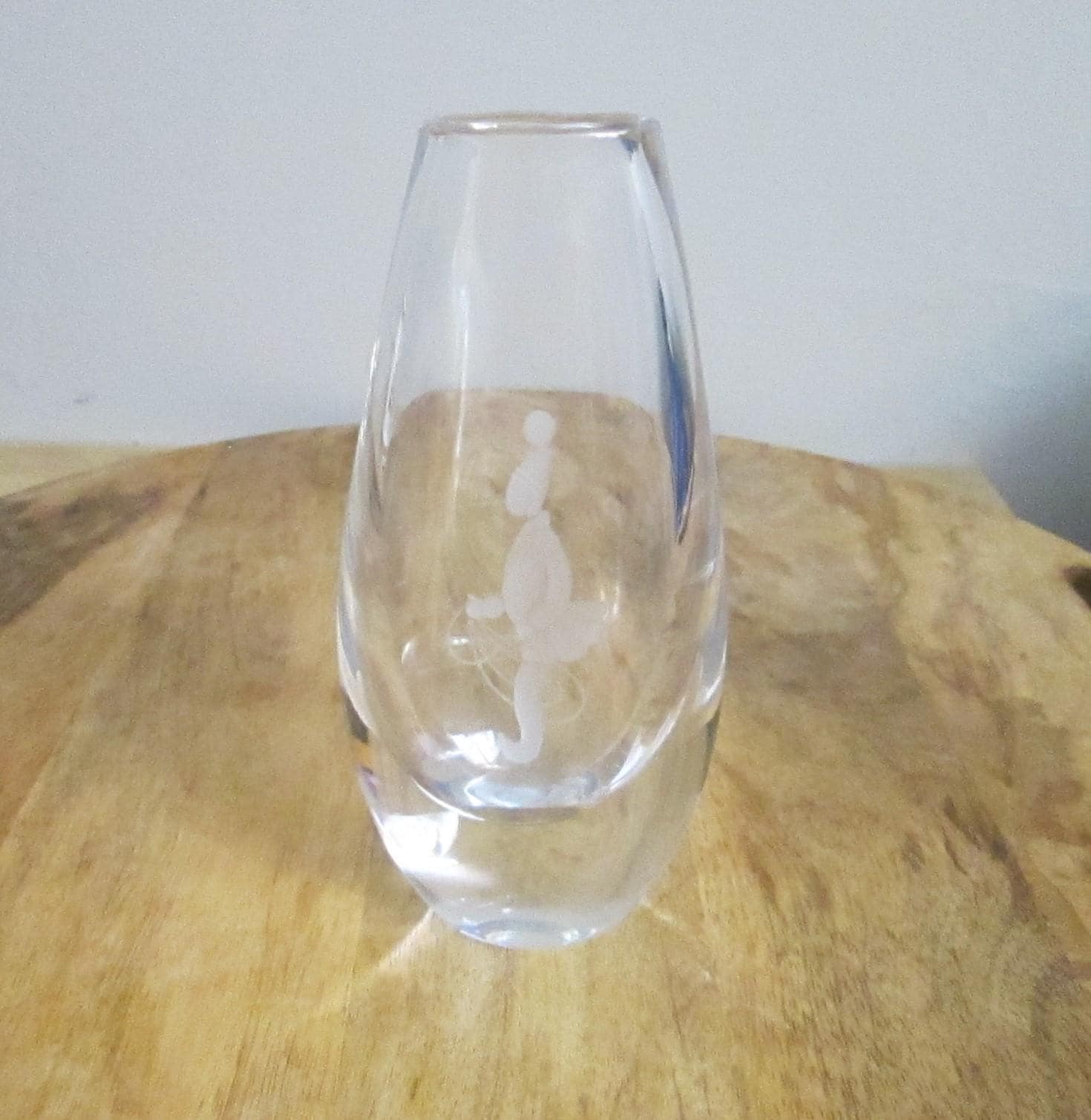 Vintage Kosta Sweden Clown Vase