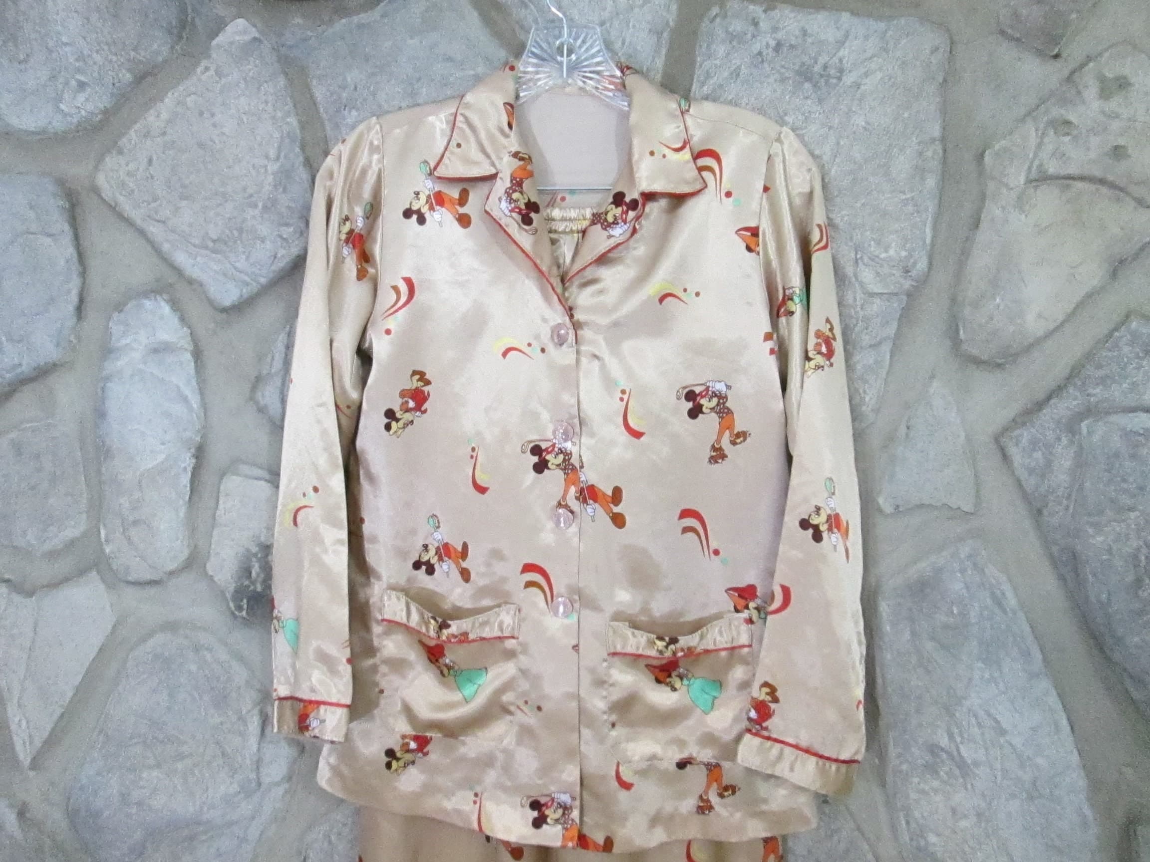 Vintage Mickey and Minnie Pajamas