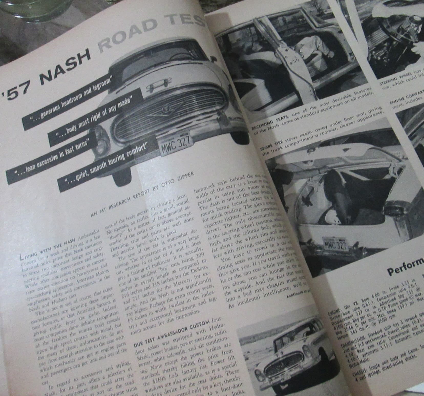 Vintage Motor Trend Issue from July 1957 - Thumbnail 3