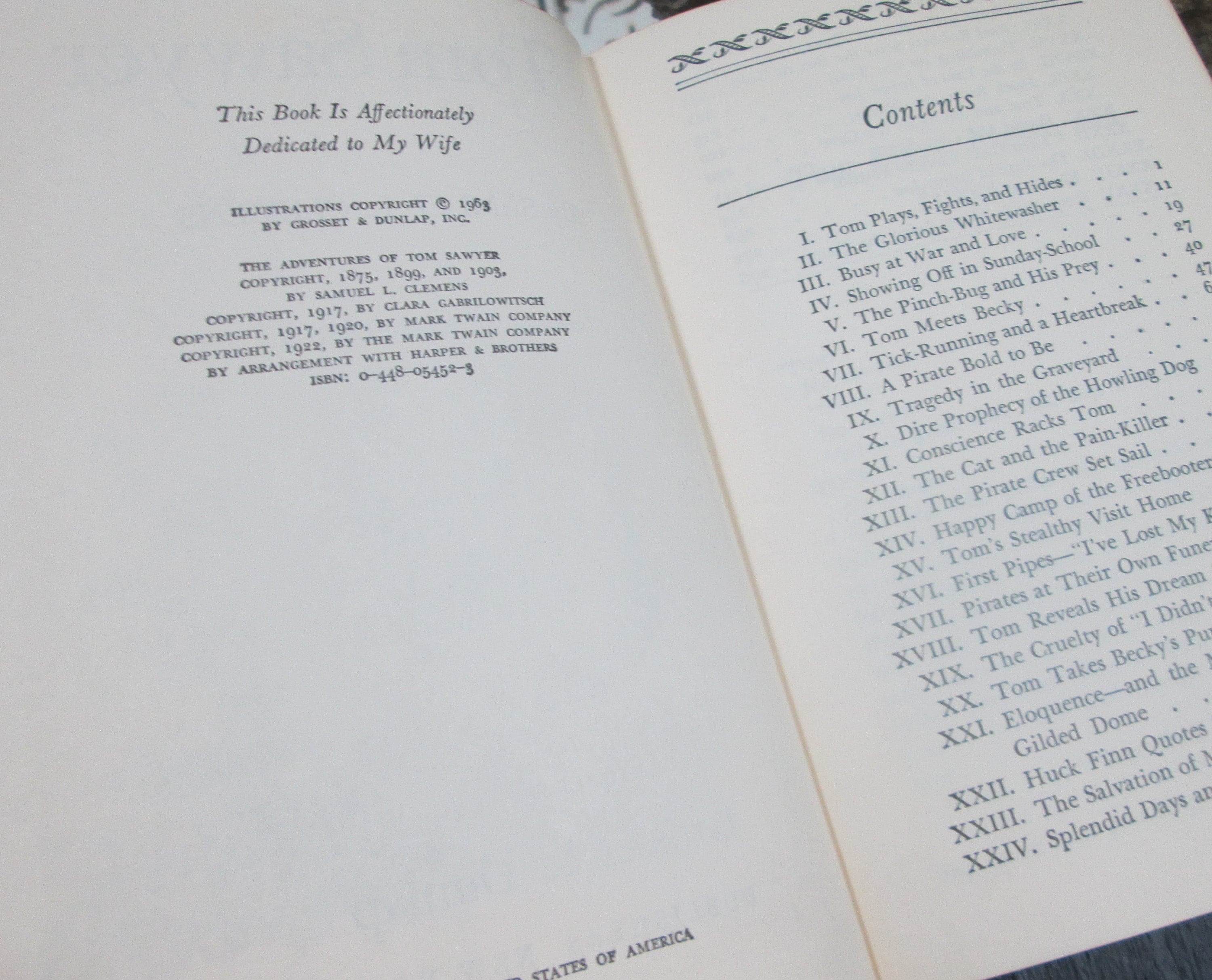 The Adventures of Tom Sawyer by Samuel Clemens, Mark Twain, 1963 - Thumbnail 3