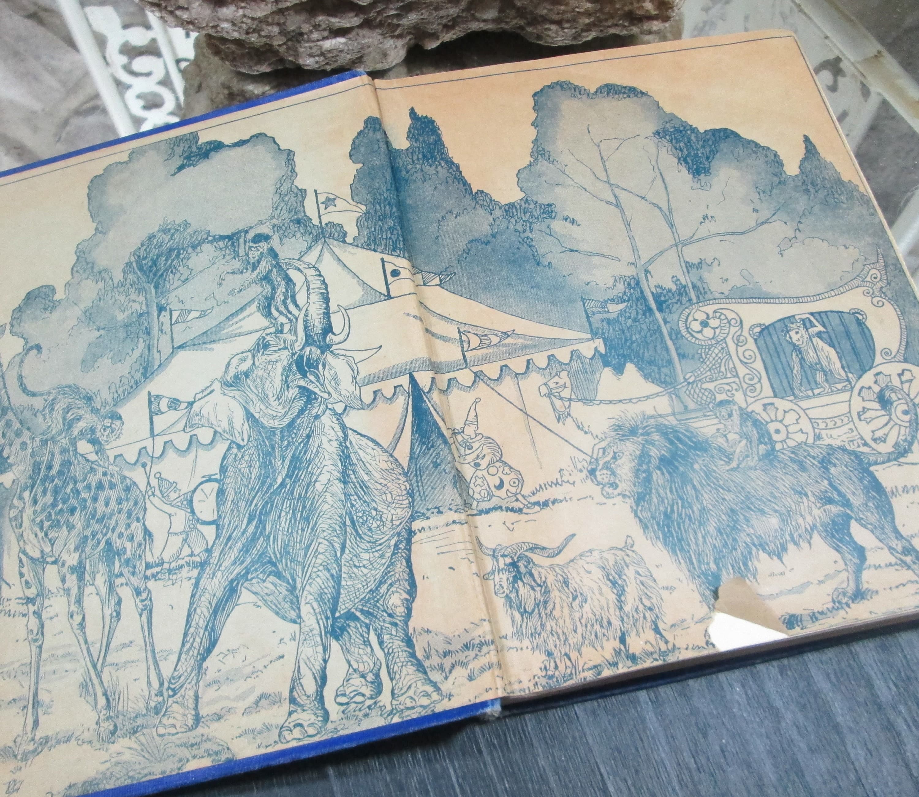 Circus Animals in Funland by Laura Rountree Smith, 1930 - Thumbnail 6