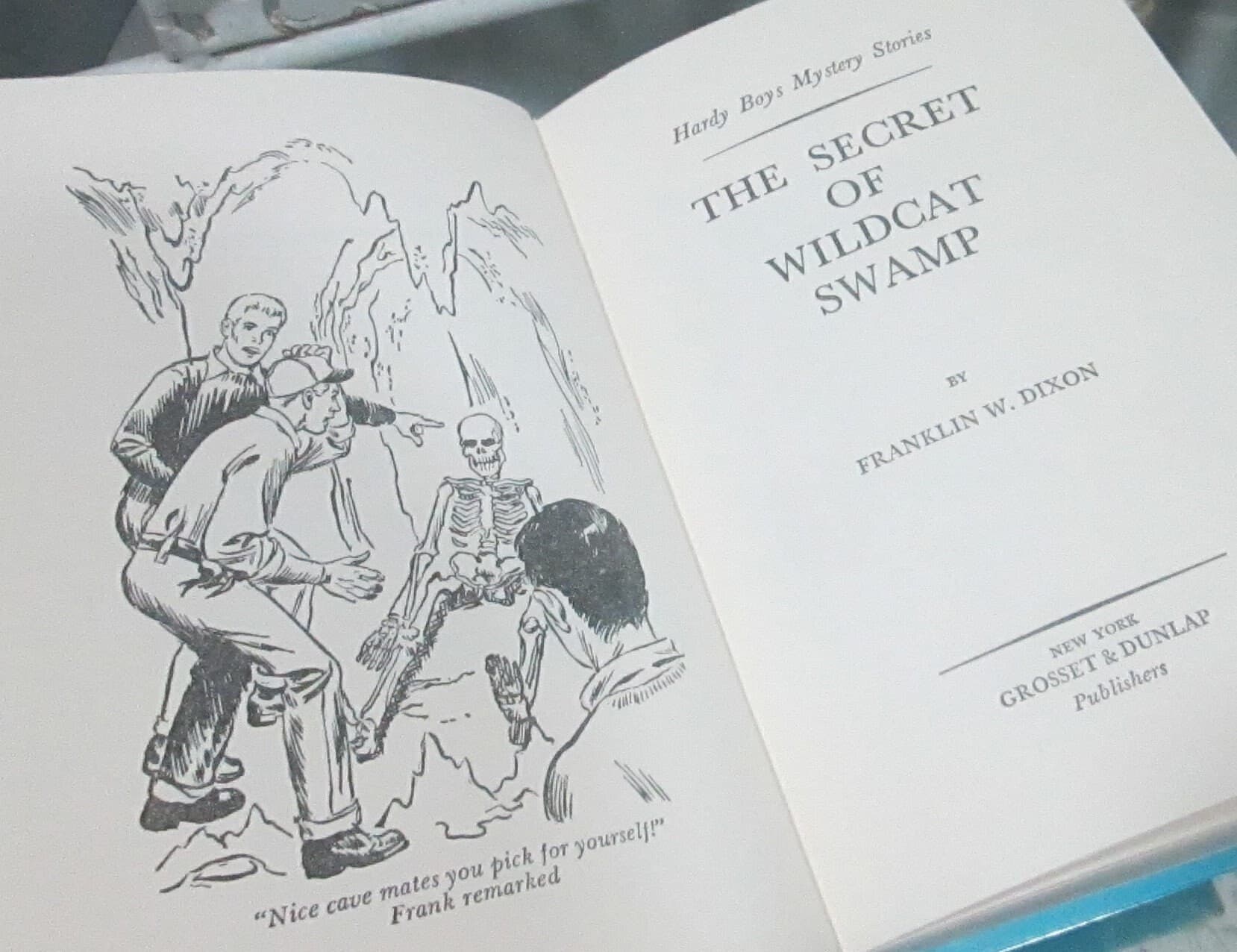 Hardy Boys The Secret of Wildcat Swamp #31 Vintage Book - Thumbnail 3