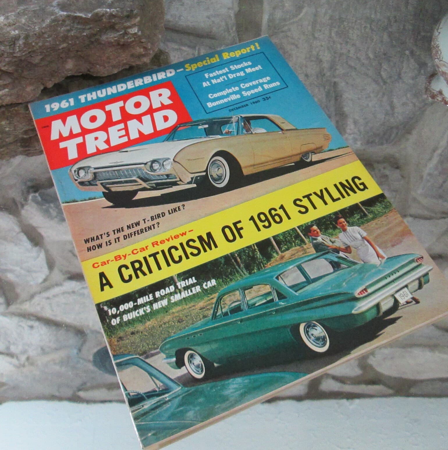 Vintage Motor Trend Magazine December 1960