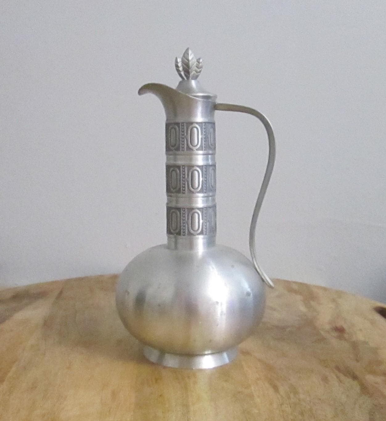 Vintage Selandia Norway Pewter Ewer Pitcher
