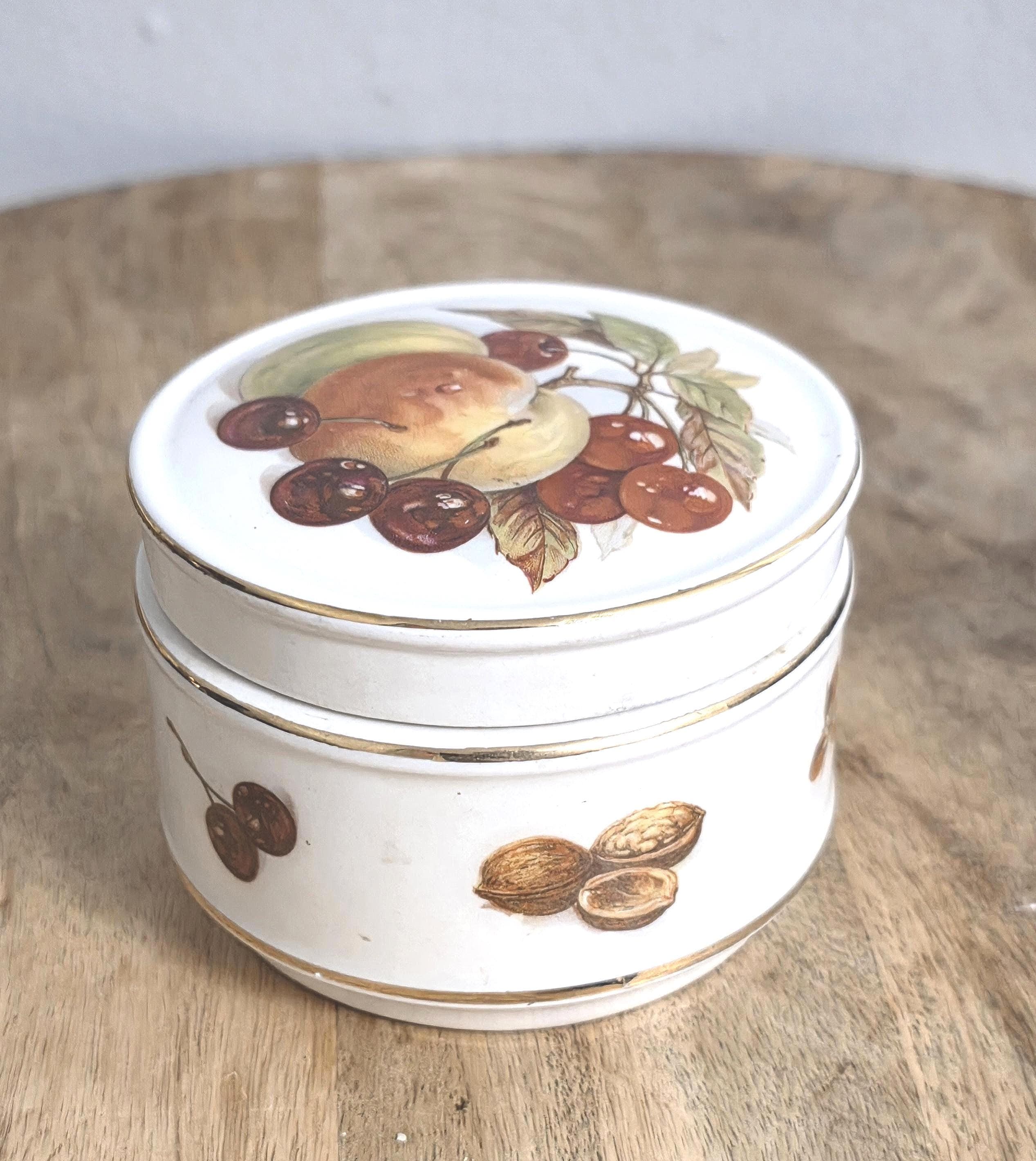 Vintage Sadler Porcelain Trinket Tea Box