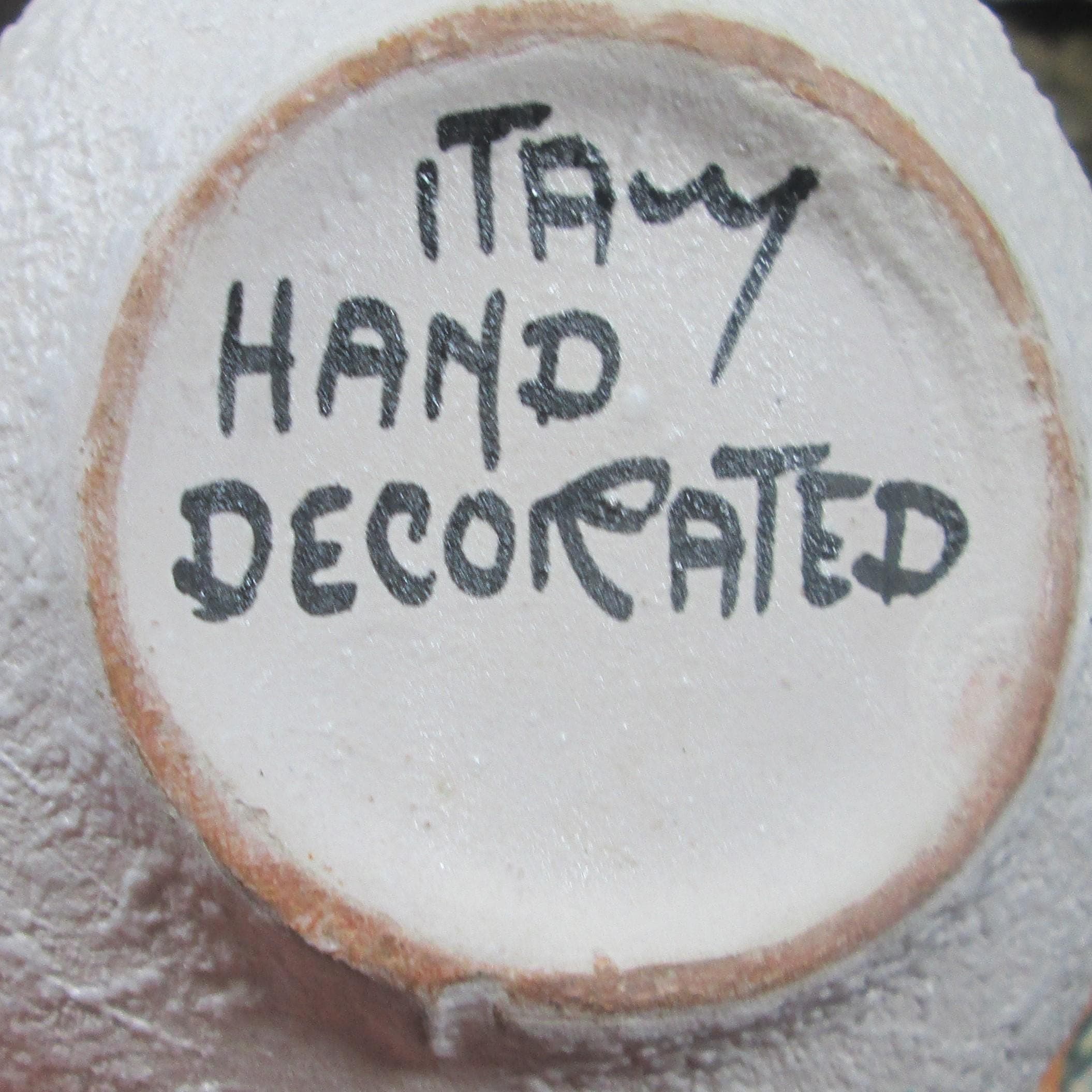 Vintage Pink Italian Pottery Bowl - Thumbnail 2