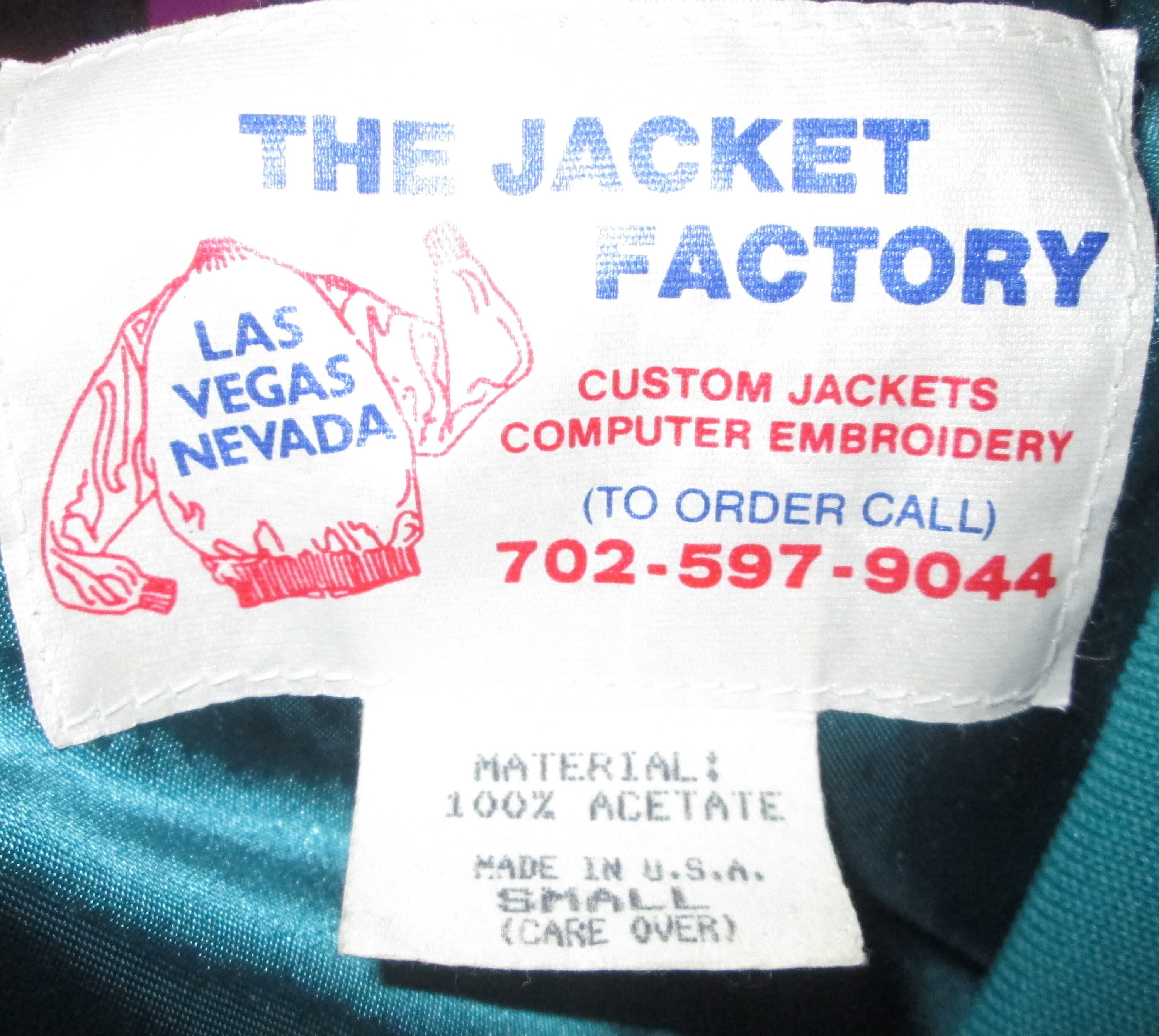 Vintage Harrah's Casino Hotel Satin Look Baseball Jacket - Thumbnail 5