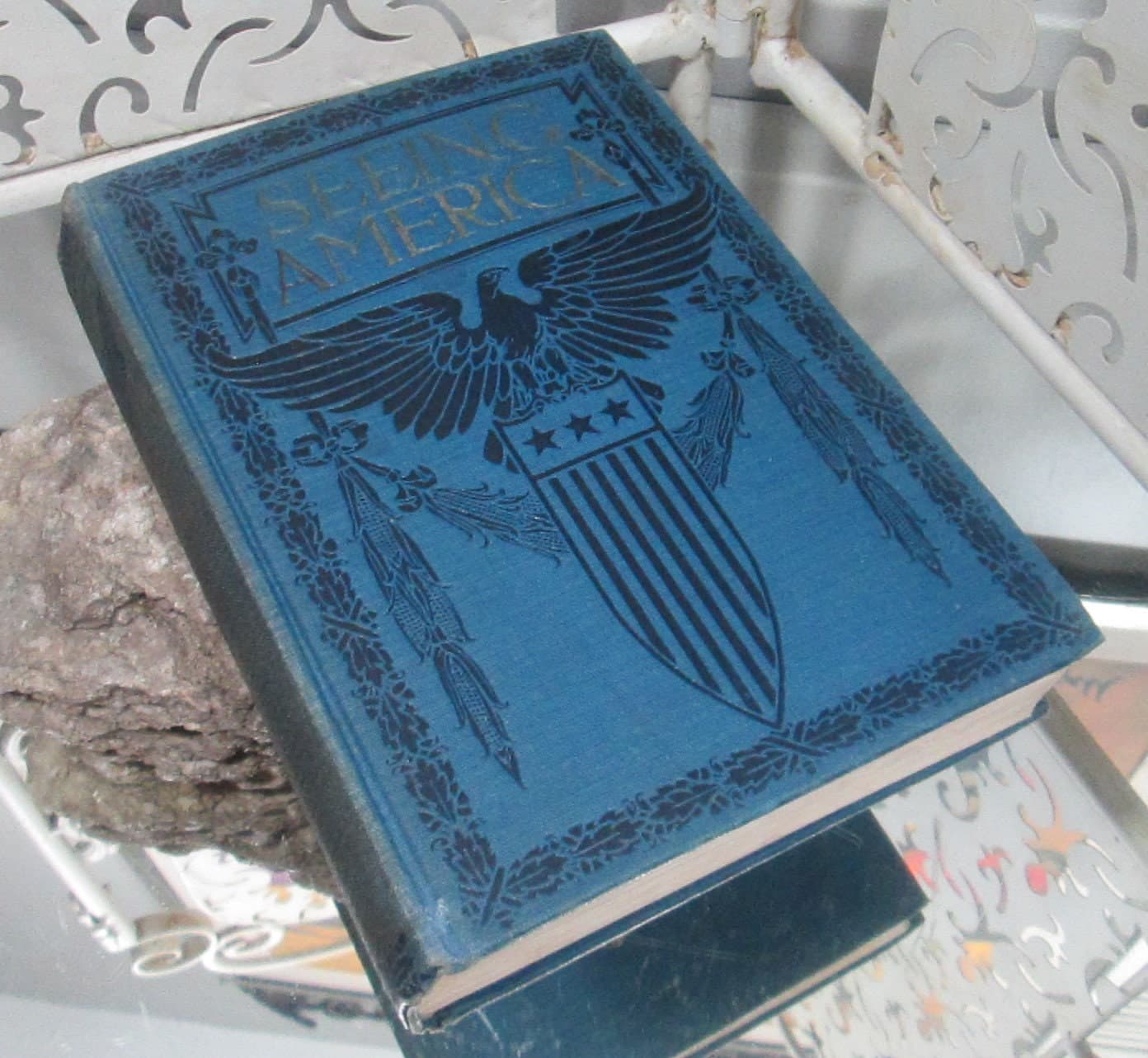 Antique Book Seeing America by Logan Marshall, 1916