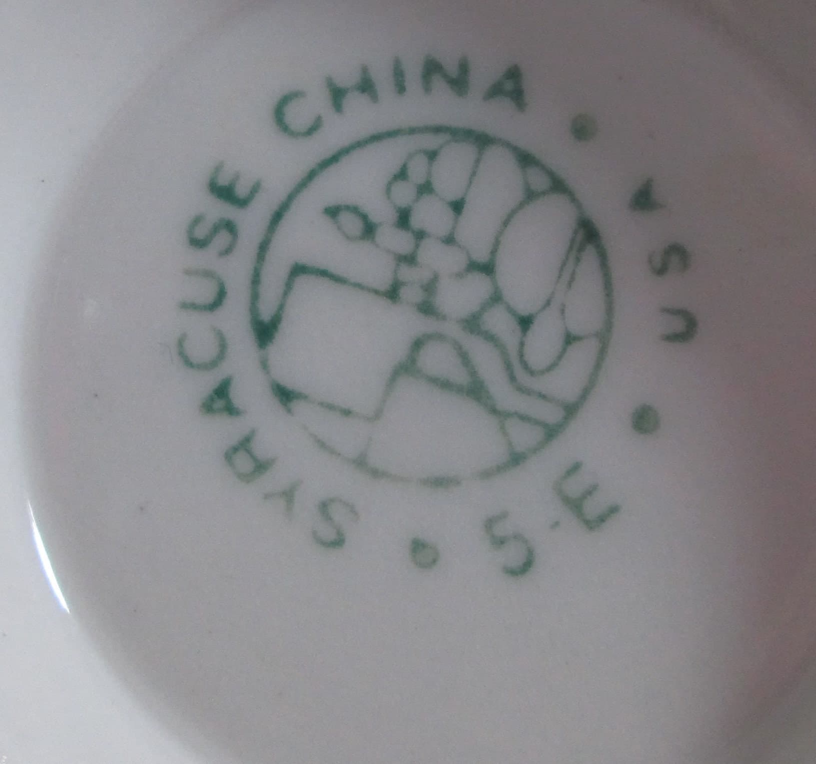 Vintage Syracuse China Blue & White Restaurant Ware Cup - Thumbnail 3