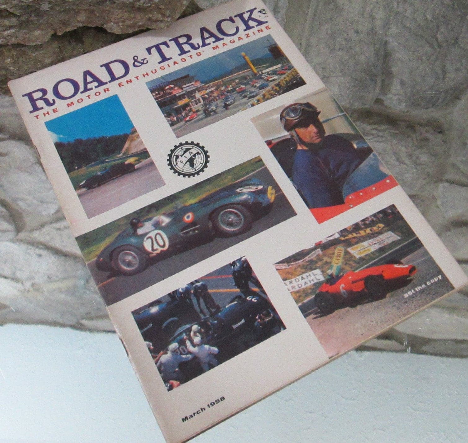 Vintage March 1958 Road & Track Magazine