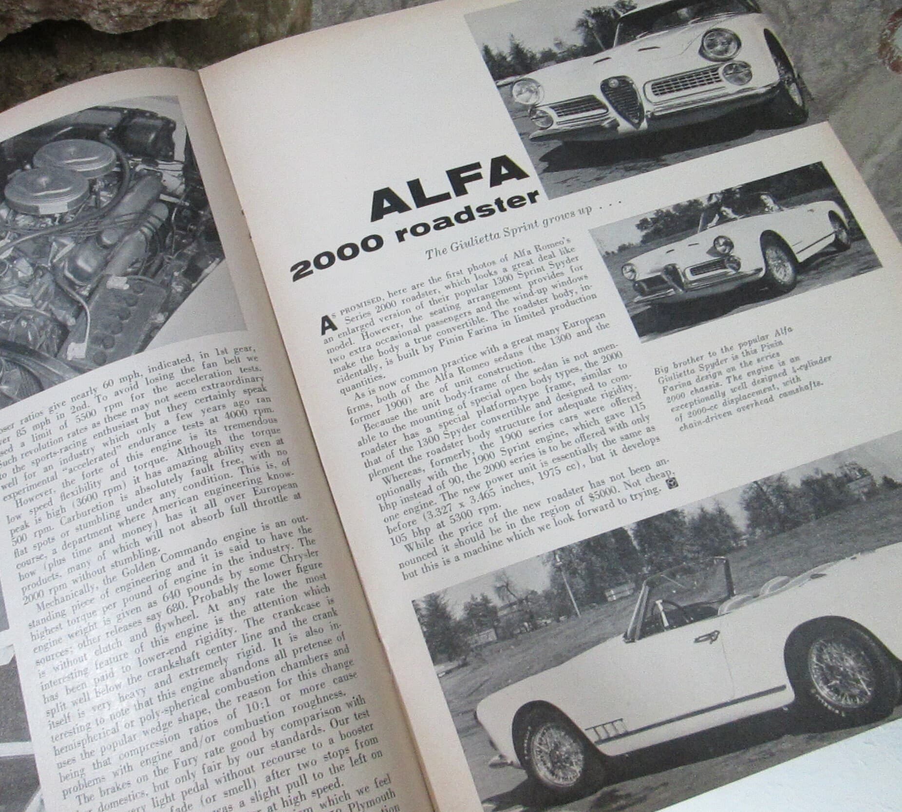 Vintage March 1958 Road & Track Magazine - Thumbnail 6
