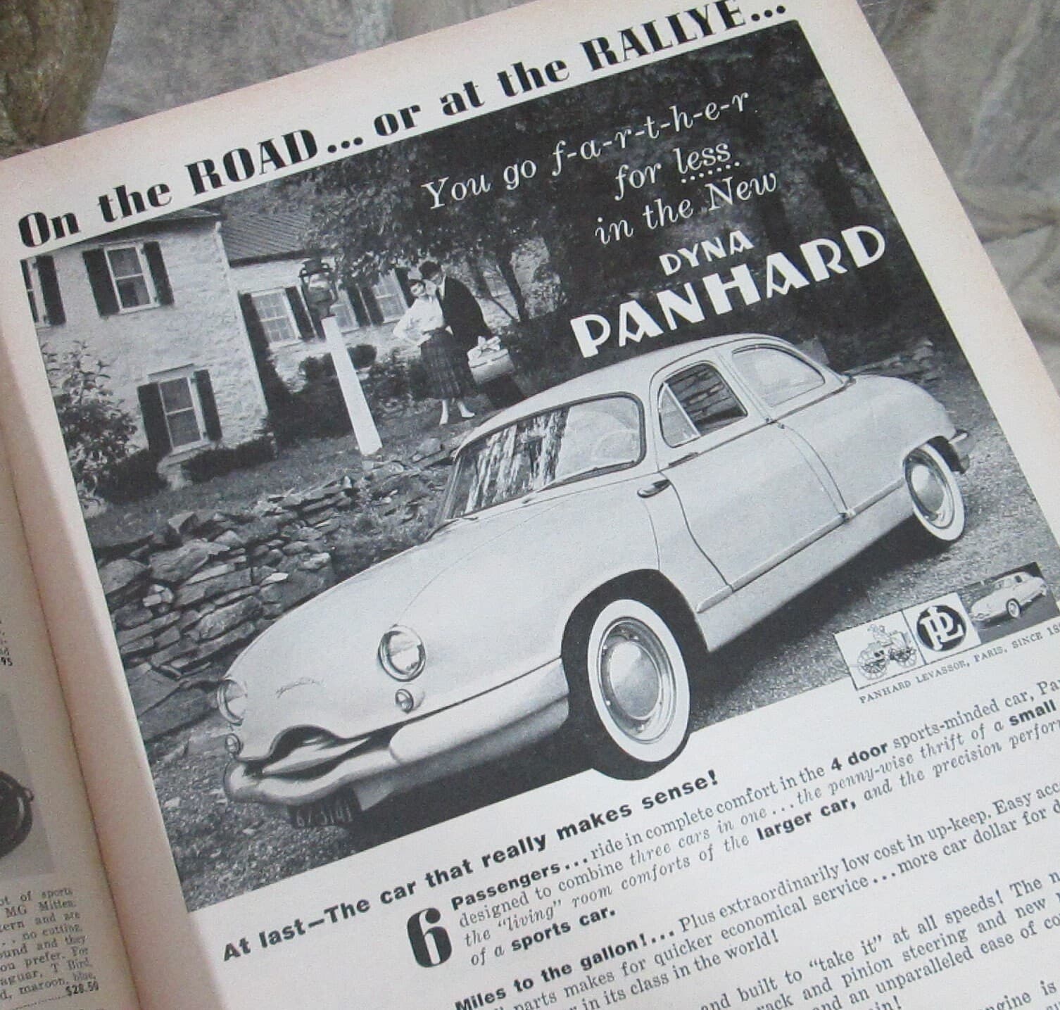 Vintage March 1958 Road & Track Magazine - Thumbnail 3