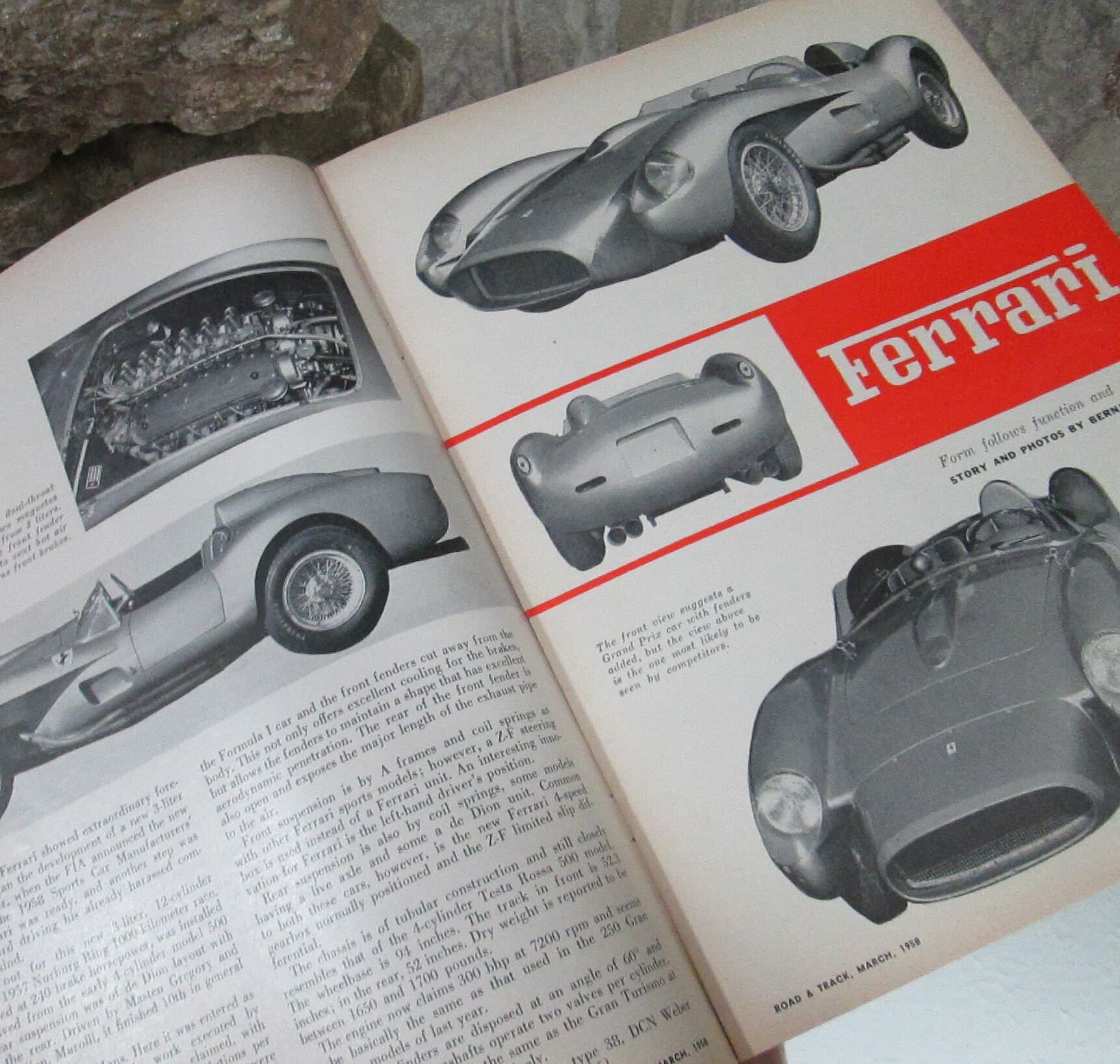 Vintage March 1958 Road & Track Magazine - Thumbnail 4
