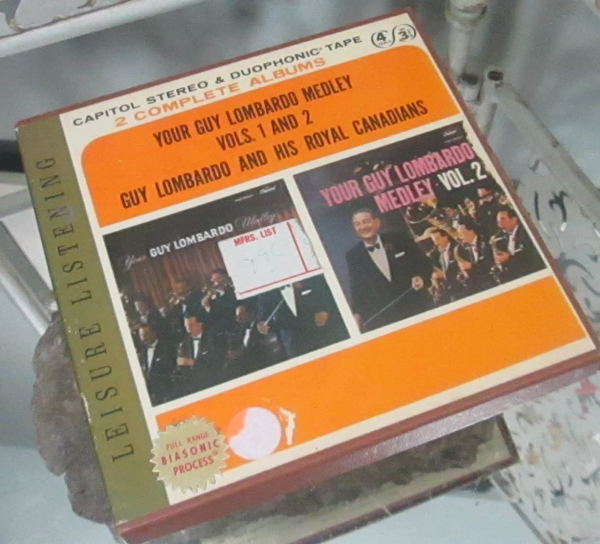 Vintage Guy Lombardo and His Royal Canadians Duophonic Tape