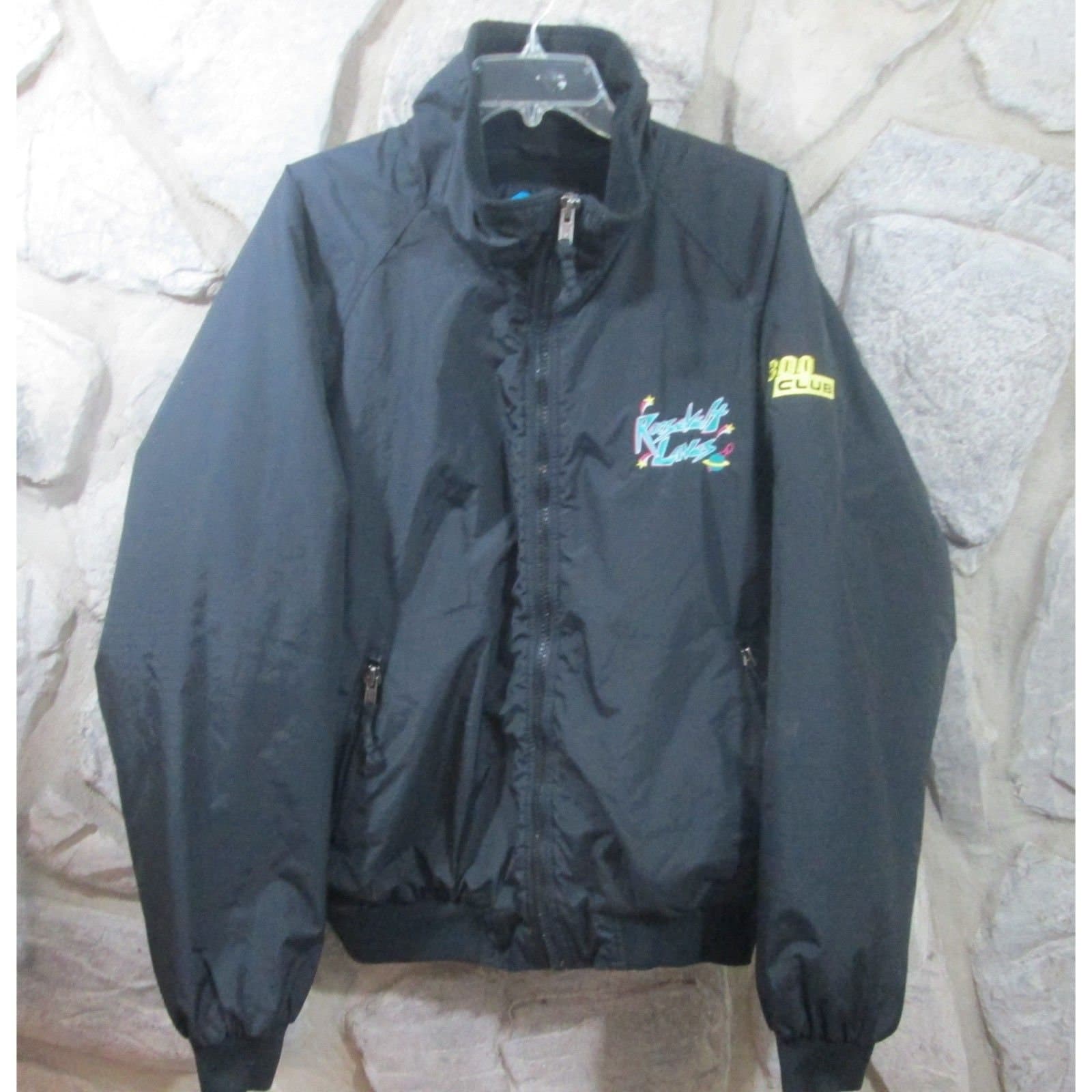 Vintage Roosevelt Lanes 300 Club Bowling Jacket, XL