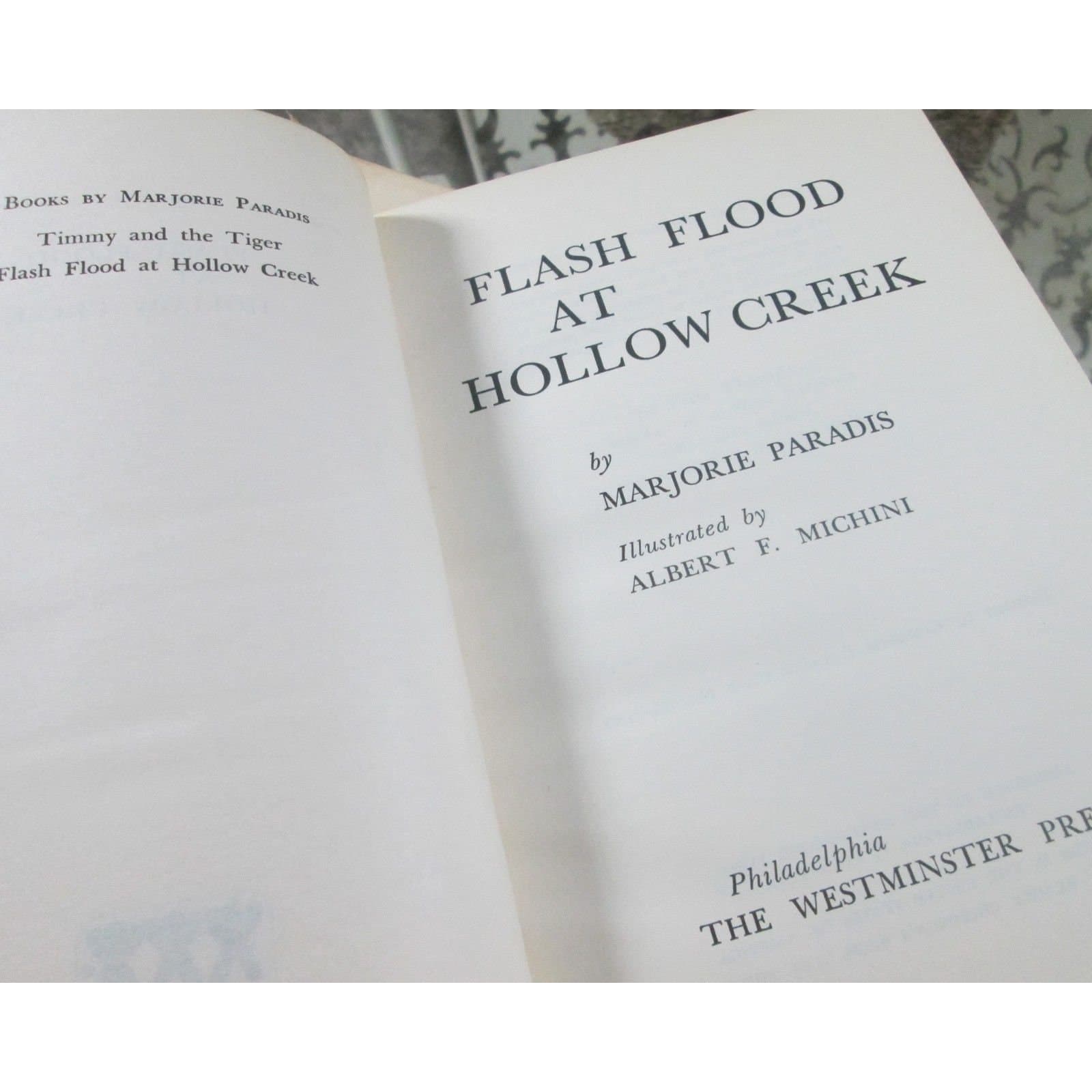 Flash Flood at Hollow Creek by Marjorie Paradis, 1963 - Thumbnail 3