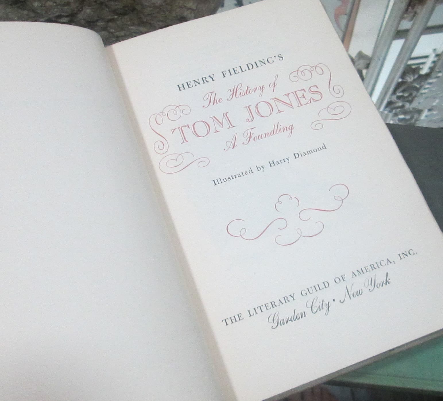 Henry Fielding's The History of Tom Jones Vintage Book, 1948 Edition - Thumbnail 2