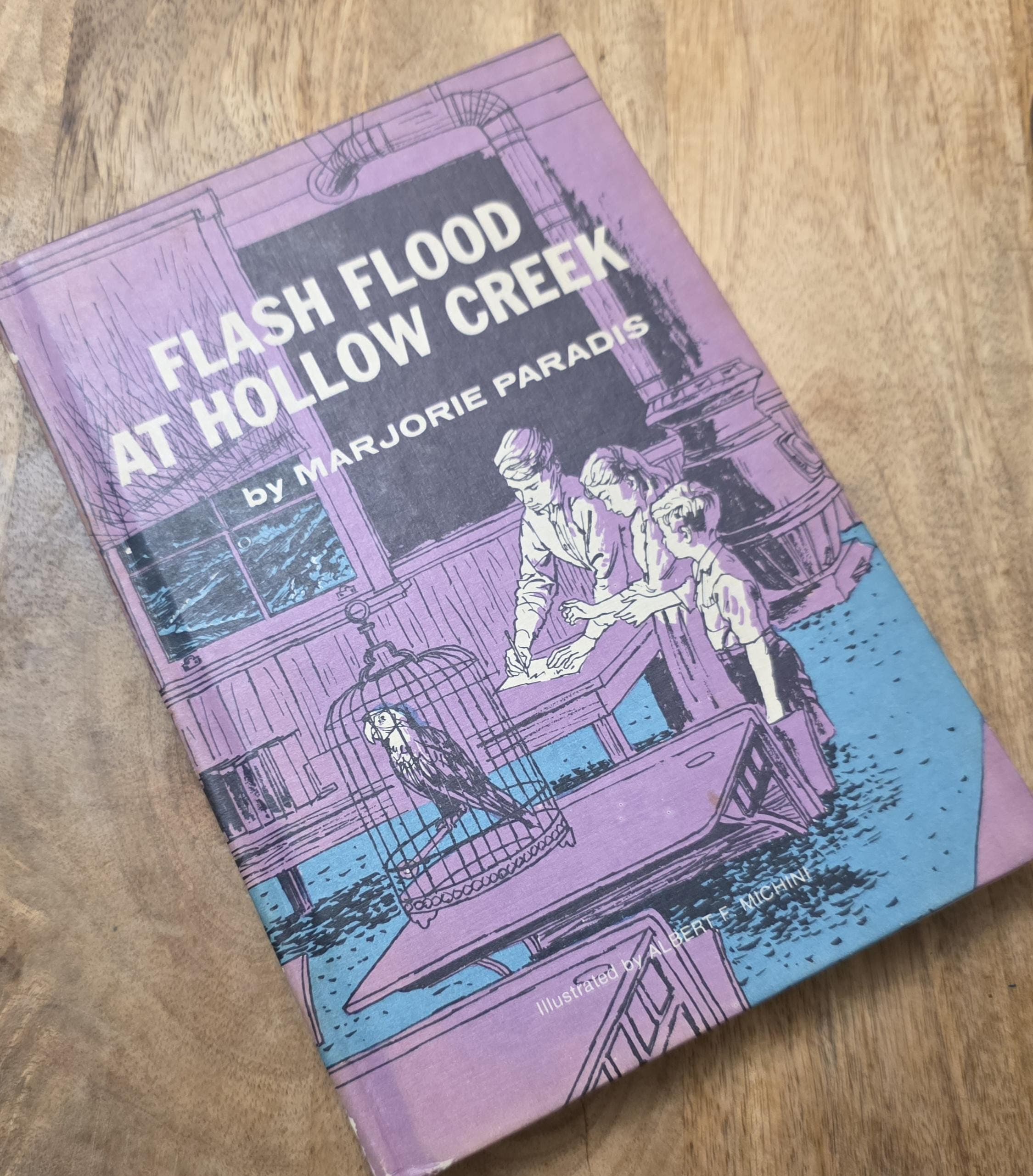 Flash Flood at Hollow Creek by Marjorie Paradis, 1963