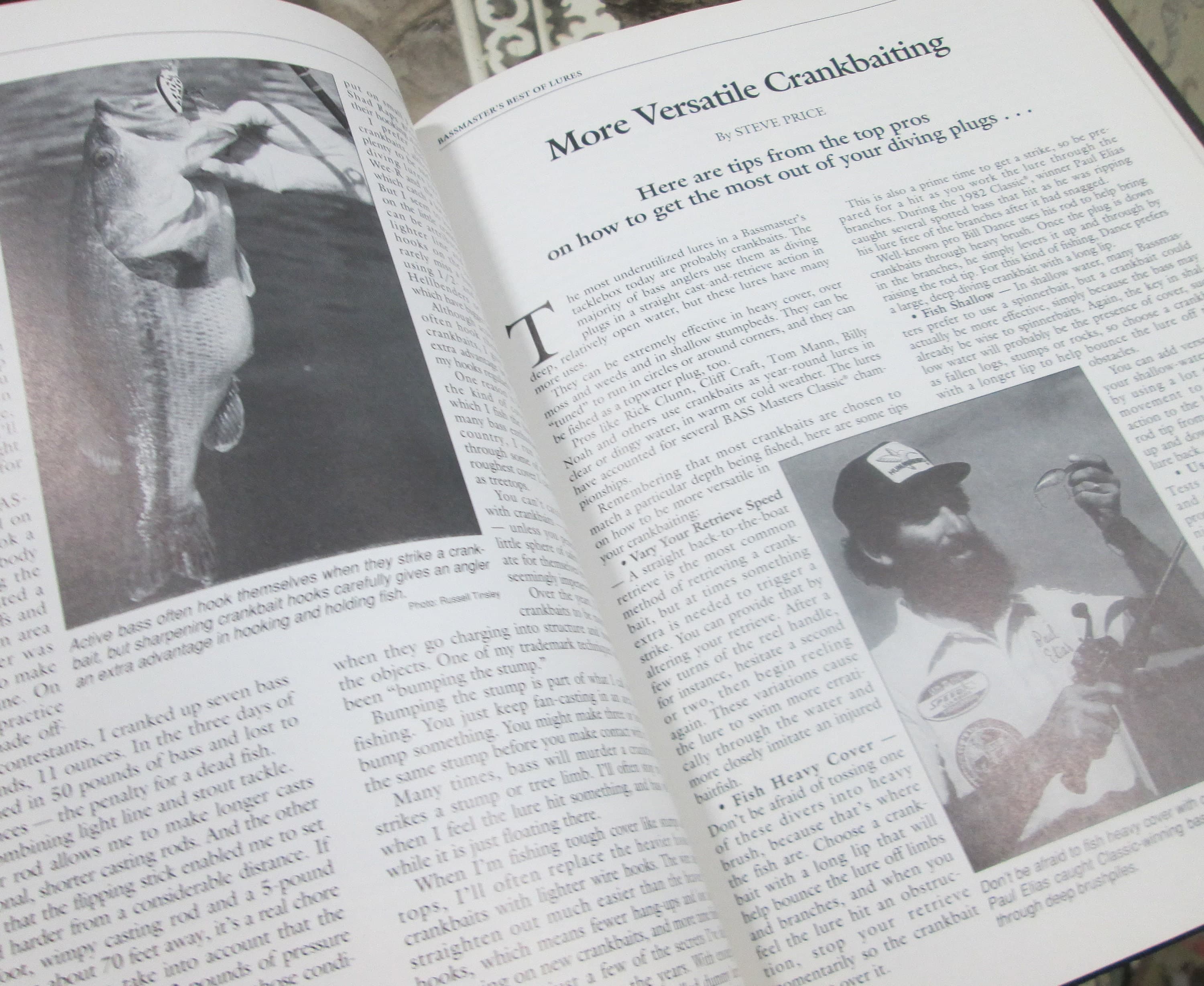 Vintage Bassmasters Best of Lures Book, 1989 - Thumbnail 4