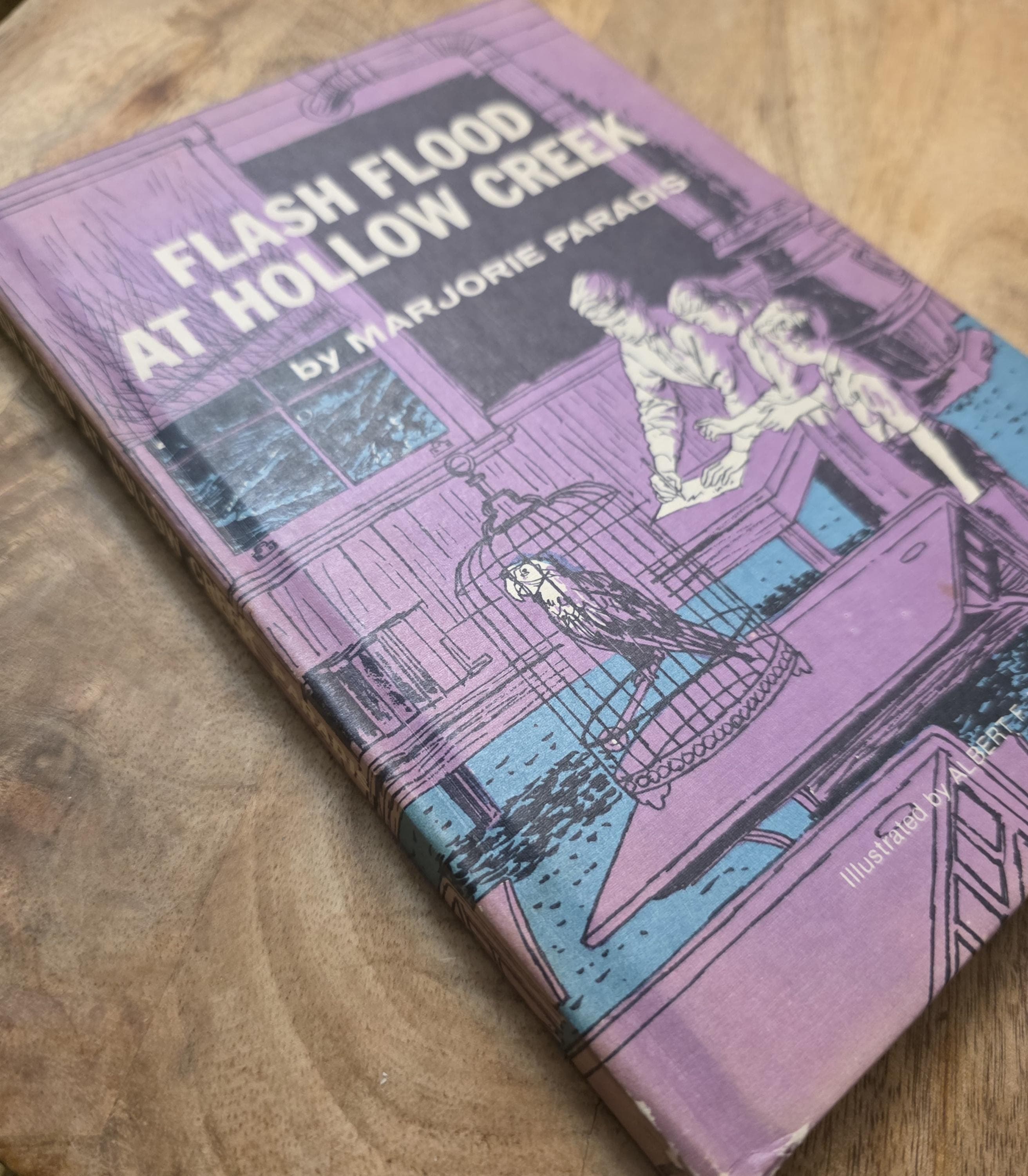 Flash Flood at Hollow Creek by Marjorie Paradis, 1963 - Thumbnail 2