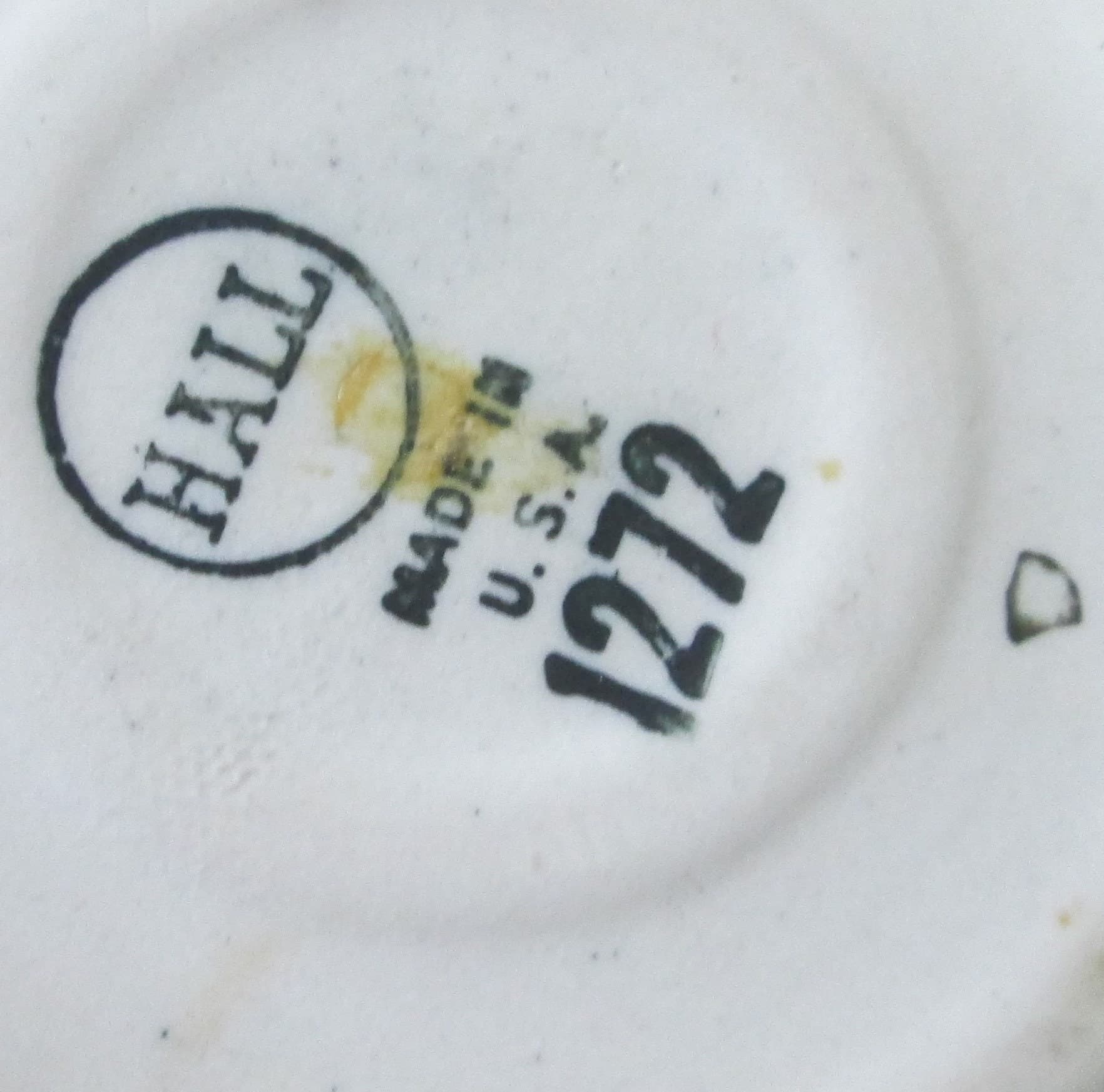 Vintage Hall China Black Restaurant Ware Pedestal Mug - Thumbnail 2