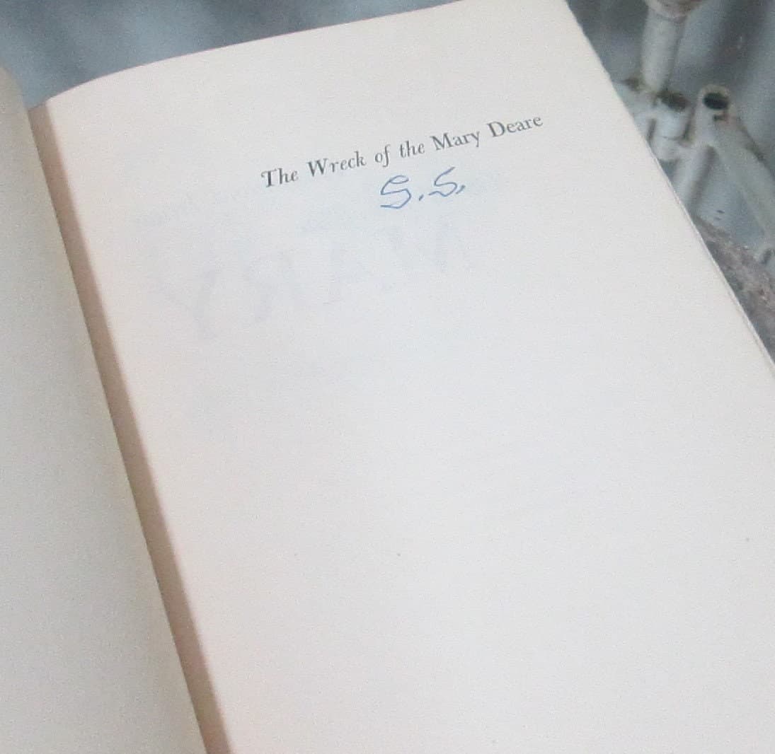 Vintage Book Wreck of the Mary Deare by Hammond Innes, 1956 - Thumbnail 3