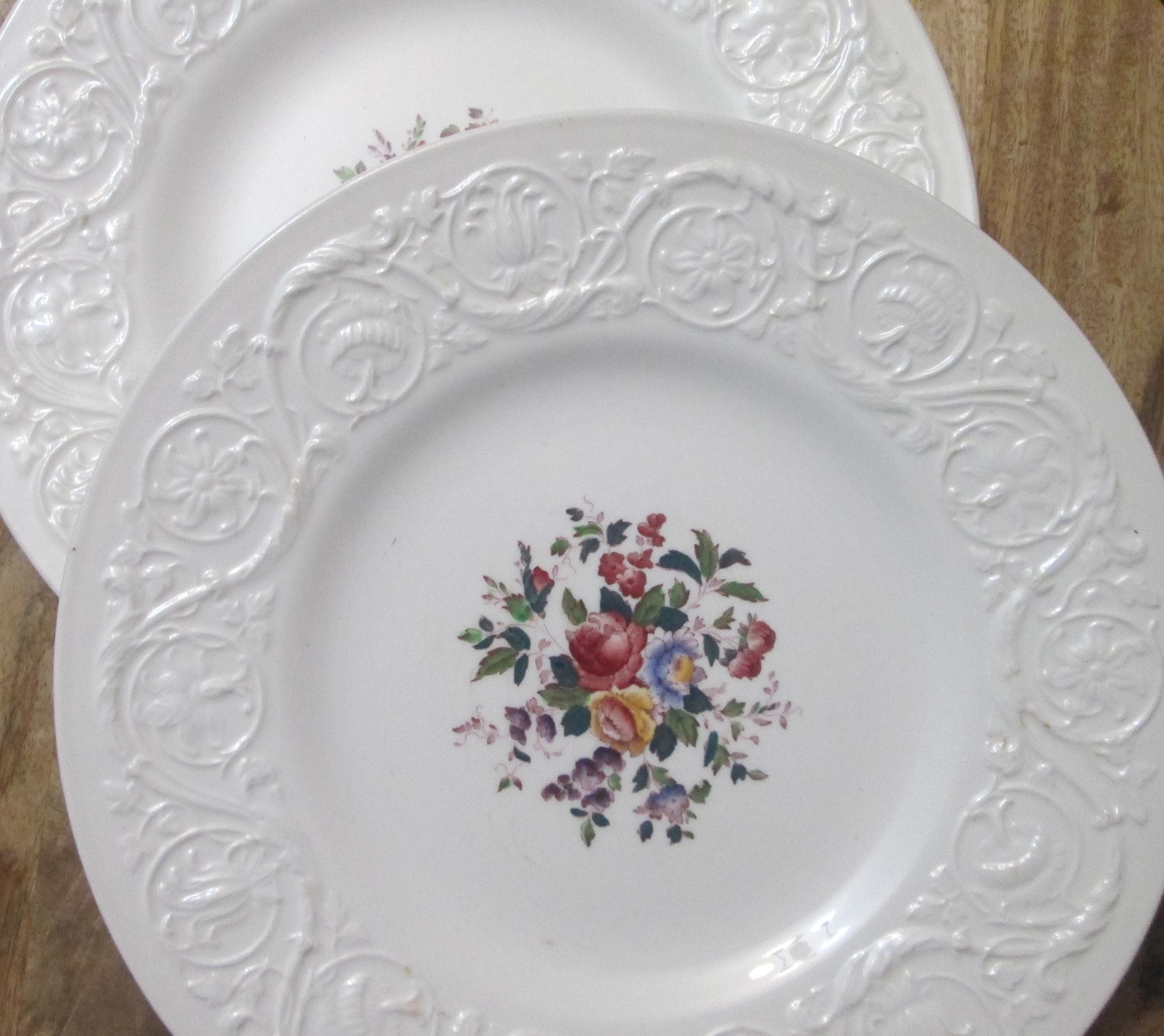Vintage Wedgwood Patrician Swansea Pattern Dinner Plate