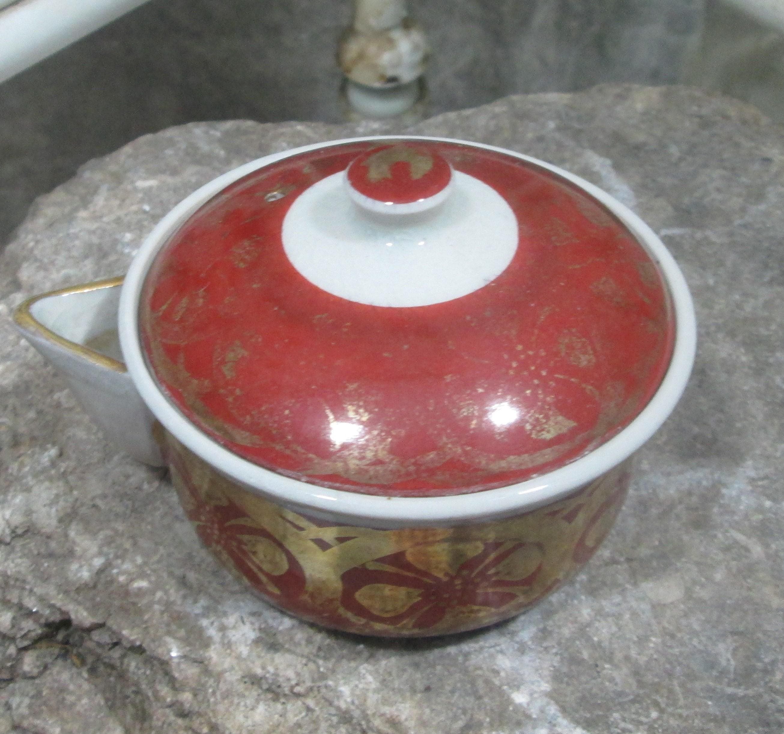 Vintage Japanese Imari Mini Teapot - Thumbnail 2