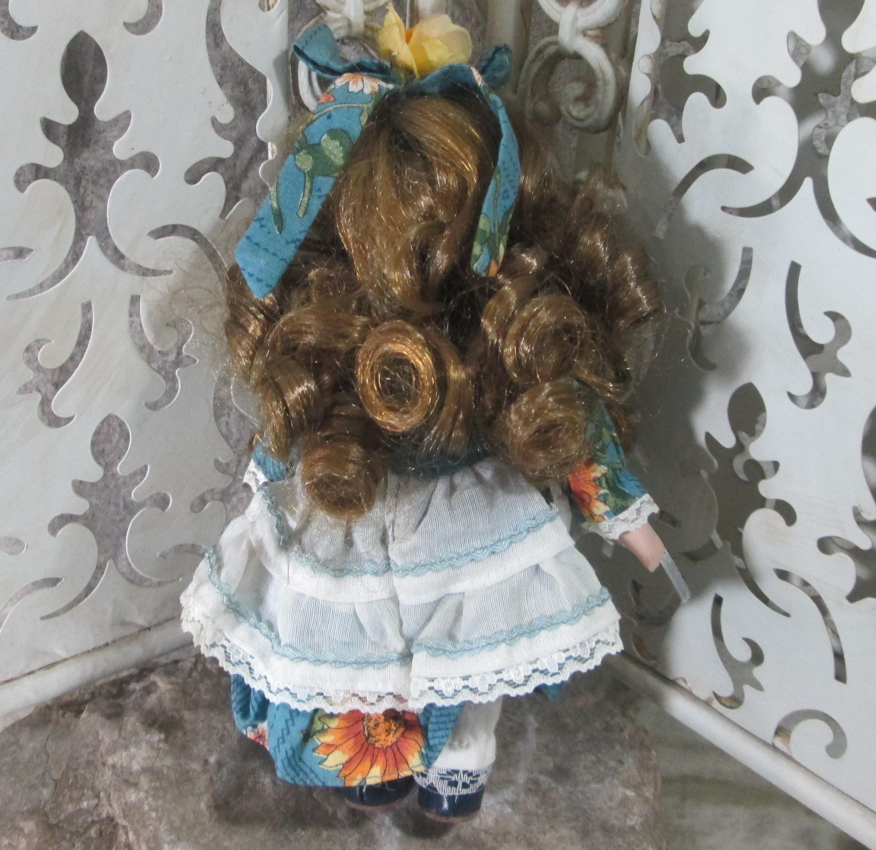 Vintage Porcelain Doll - Thumbnail 3