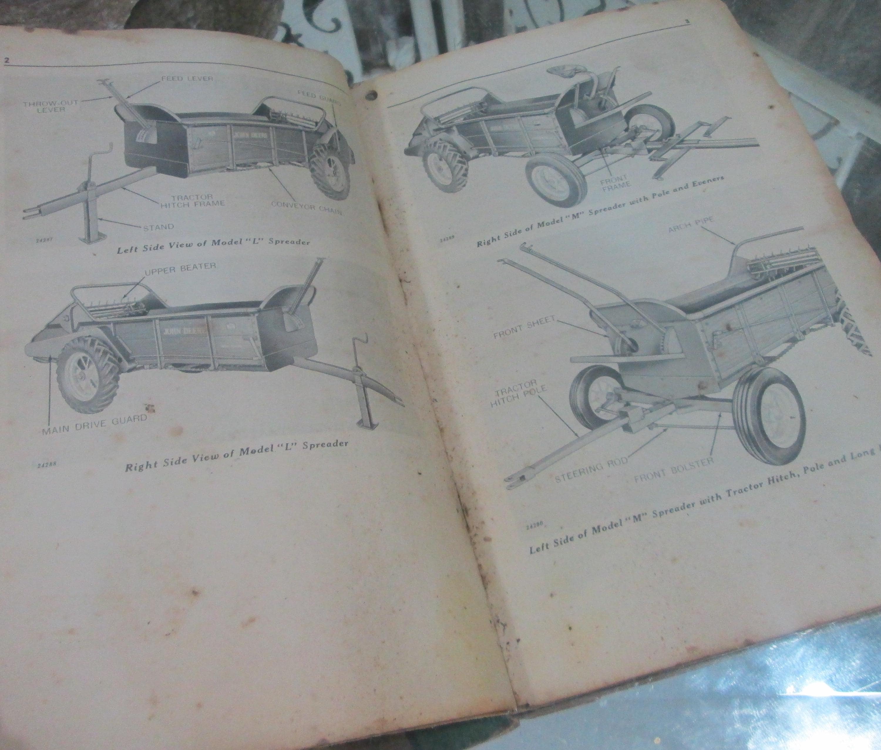 Vintage John Deere Operator's Manual for L and M Model Spreaders, 1950s - Thumbnail 4