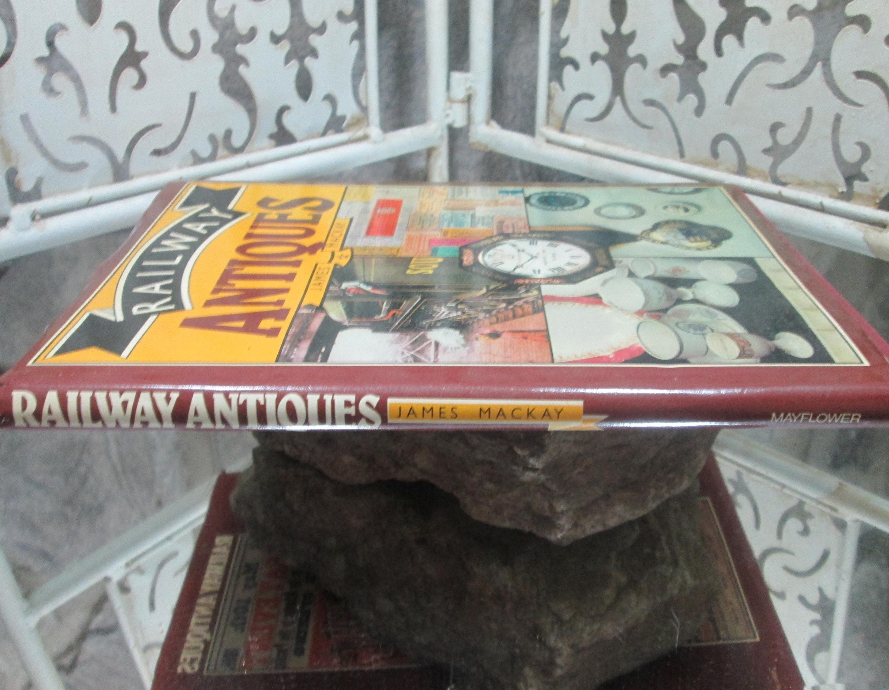 Railway Antique by James Mackay, 1978, Vintage Book - Thumbnail 2