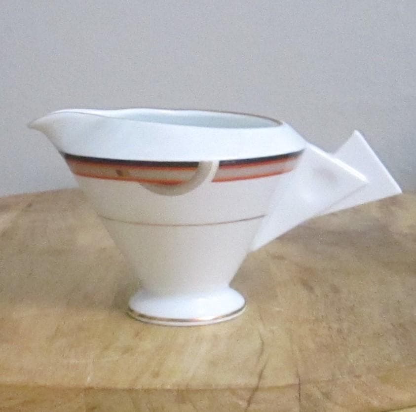 Vintage Mikasa Interplay Pattern Mod Creamer