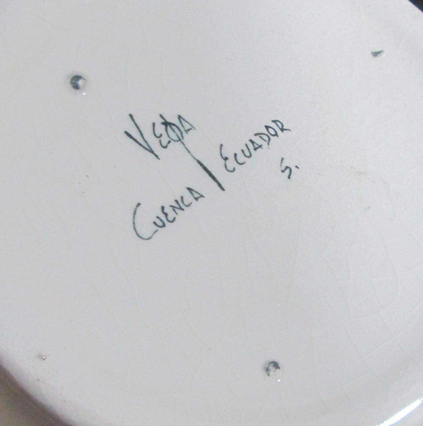 Vintage Eduardo Vega Vase - Thumbnail 3