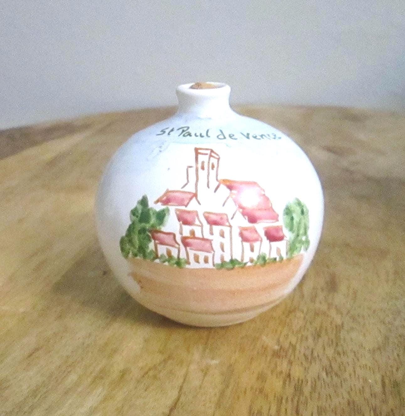 Vintage Italian Pottery Corked Bottle from Bloomingdale's