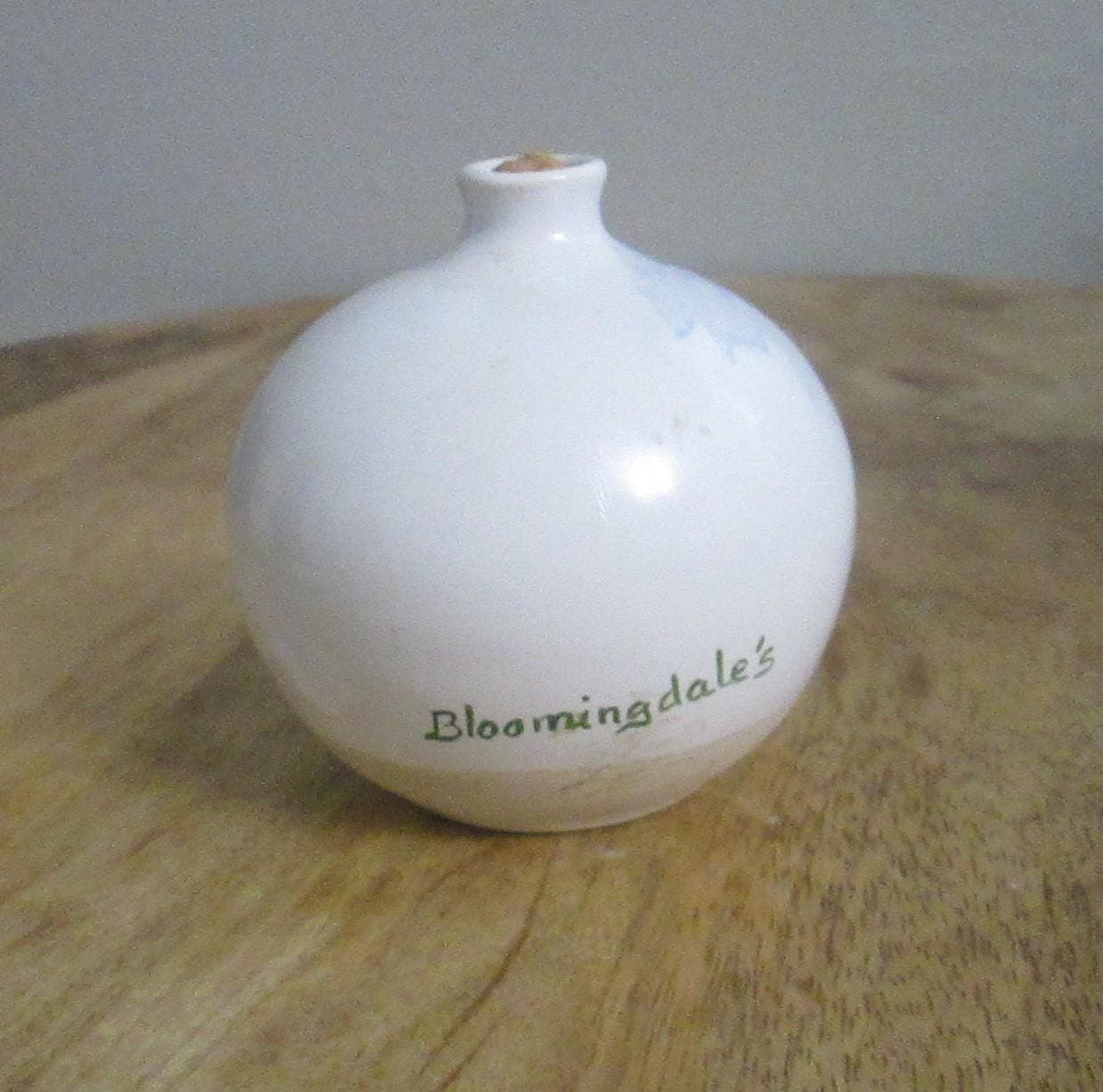 Vintage Italian Pottery Corked Bottle from Bloomingdale's - Thumbnail 2