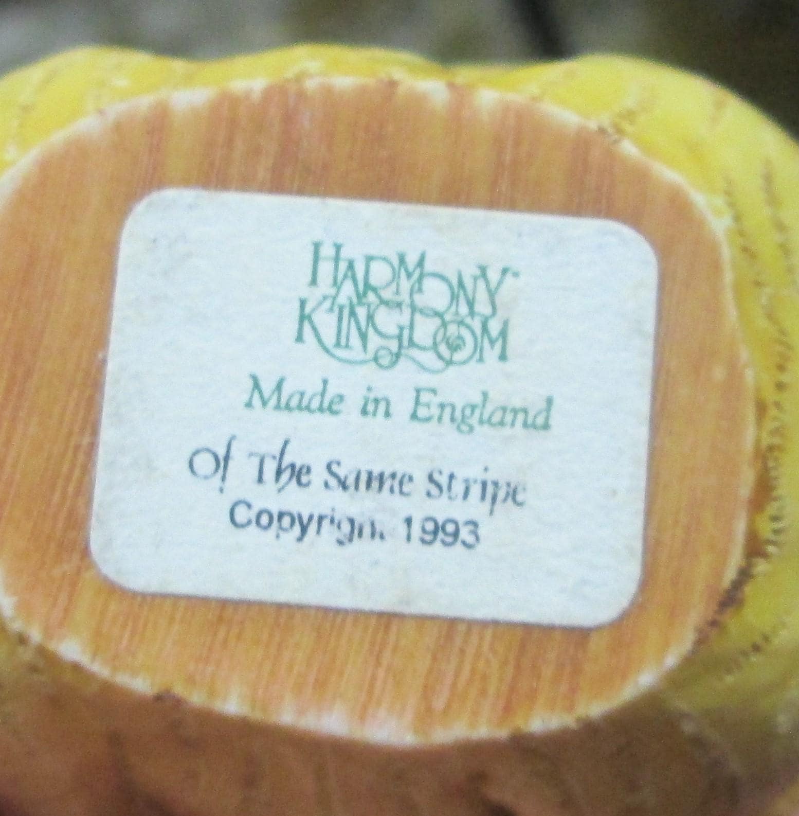Vintage Harmony Kingdom Of The Same Stripe Trinket Box, 1993 - Thumbnail 4