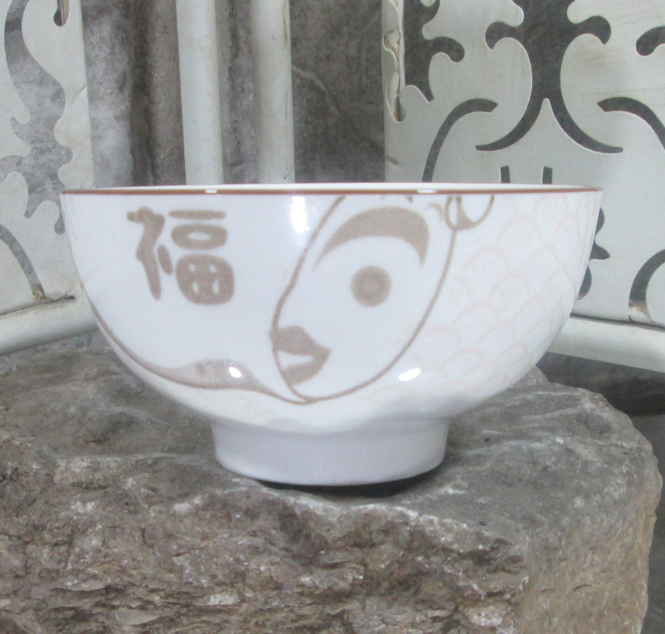 Arst China Happy Cat Rice Bowl - Thumbnail 3