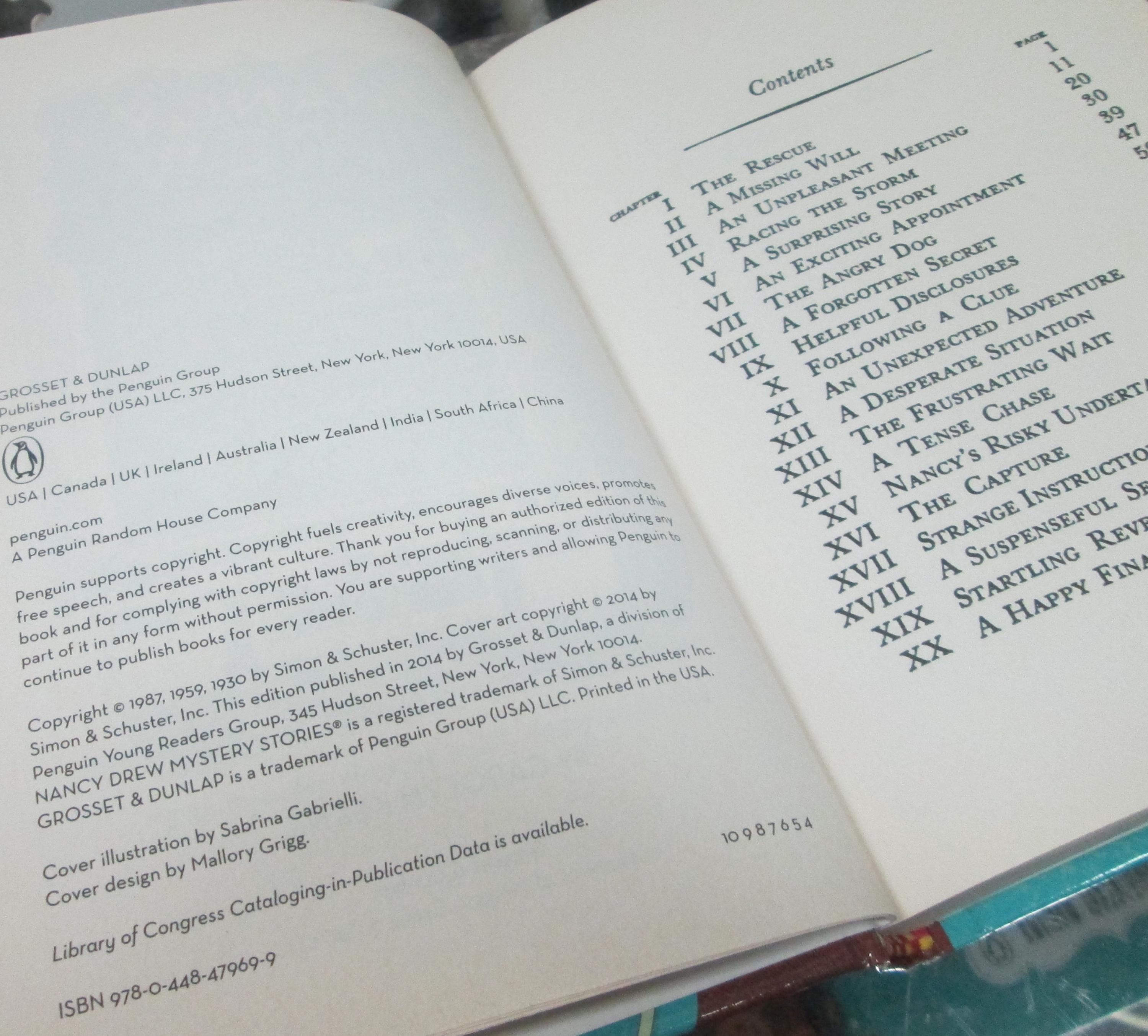 Nancy Drew The Secret of the Old Clock by Carolyn Keene - Thumbnail 3