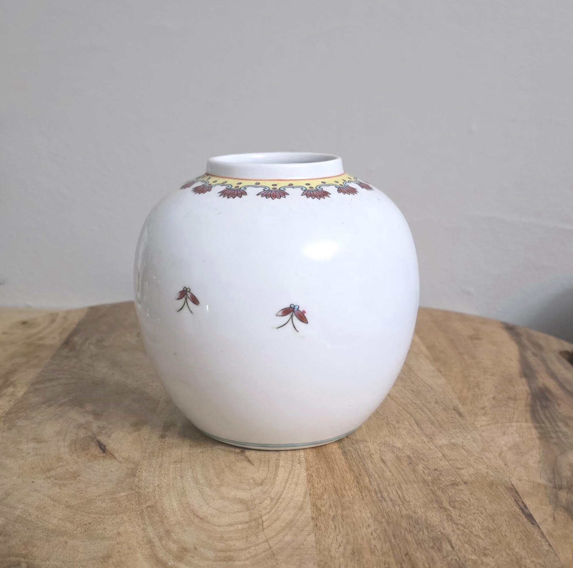 Vintage Chinese Ginger Jar Vase - Thumbnail 3