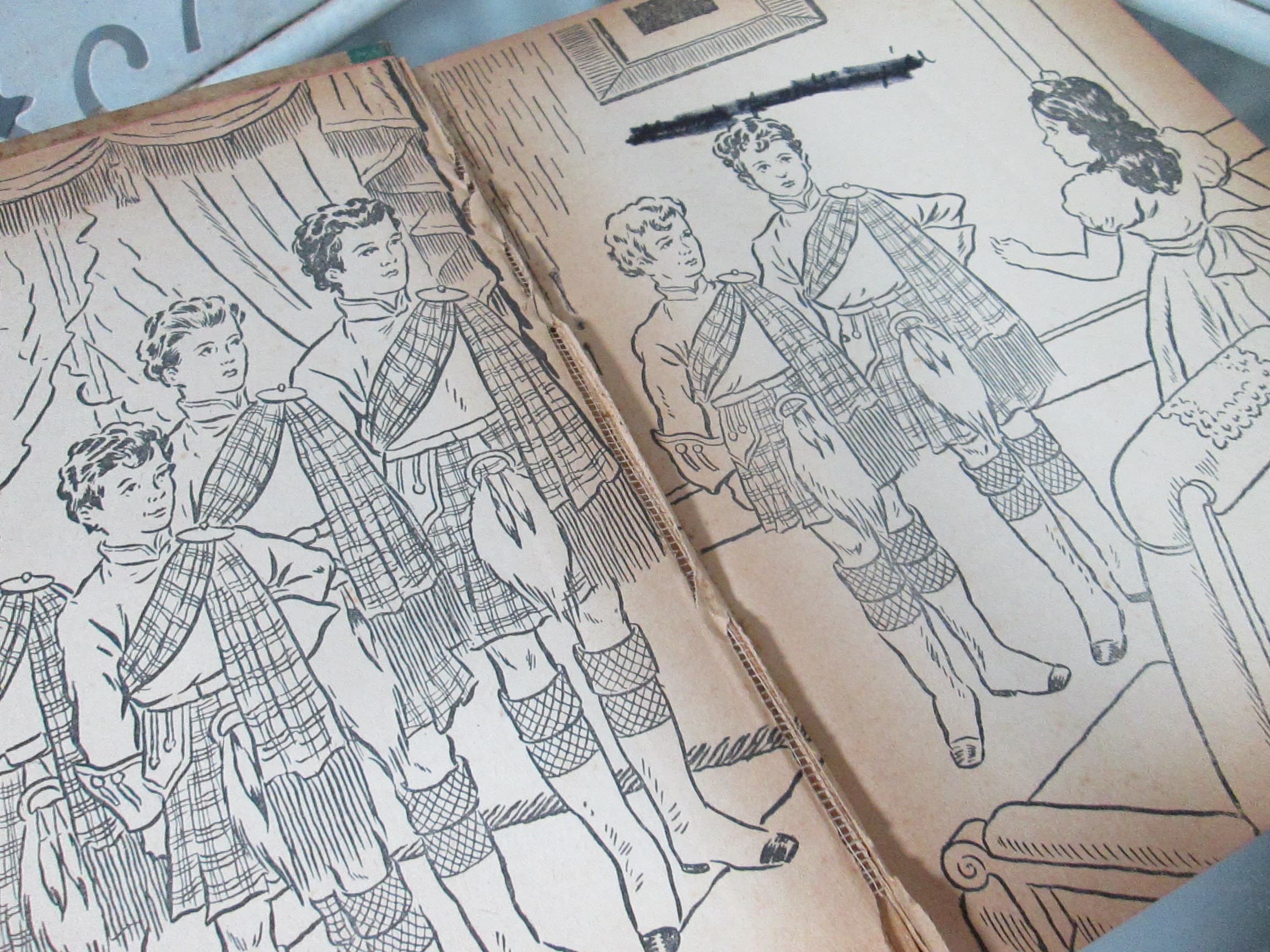 Vintage Book Eight Cousins by Louisa May Alcott, 1940 - Thumbnail 6