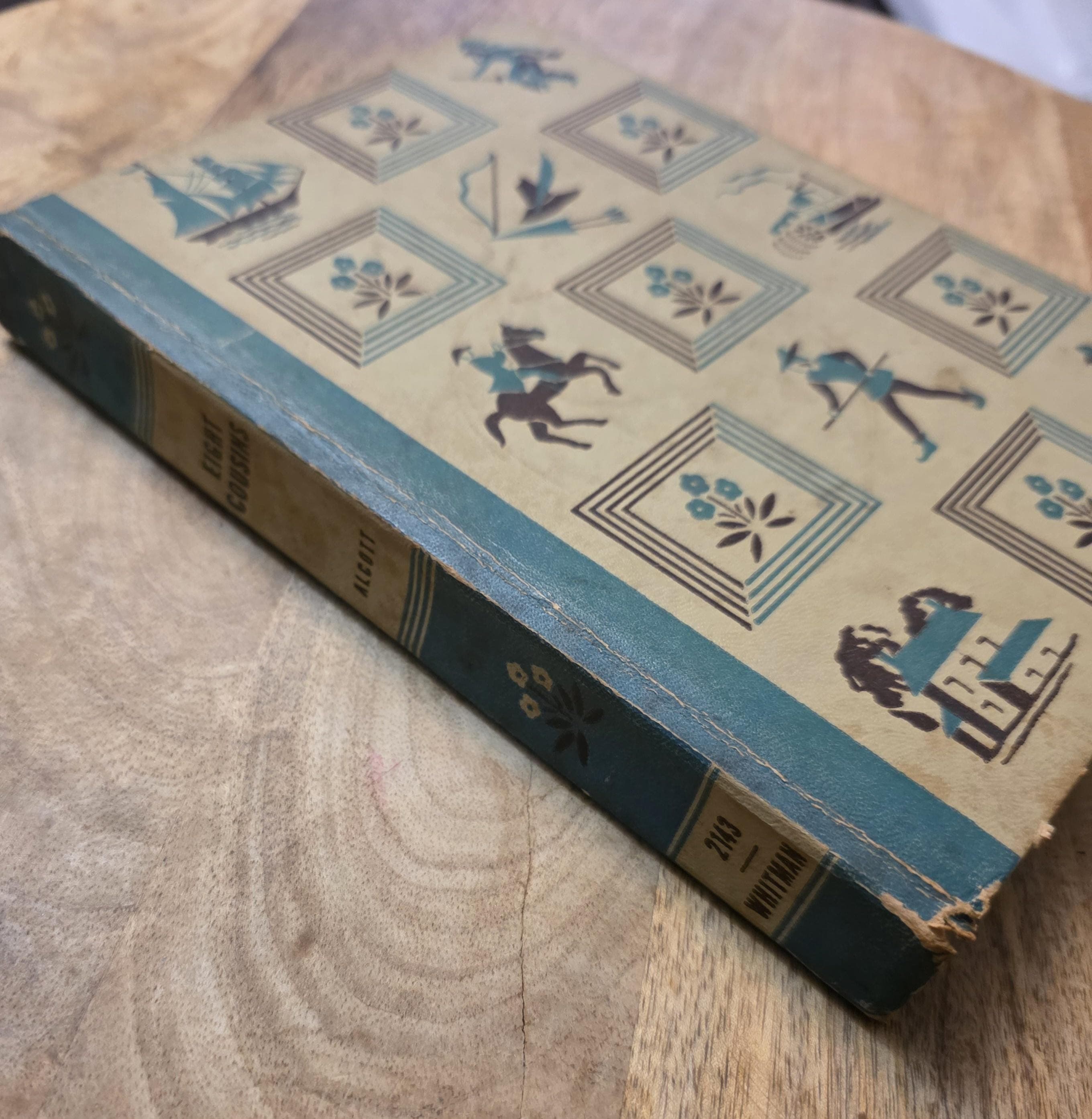 Vintage Book Eight Cousins by Louisa May Alcott, 1940 - Thumbnail 2