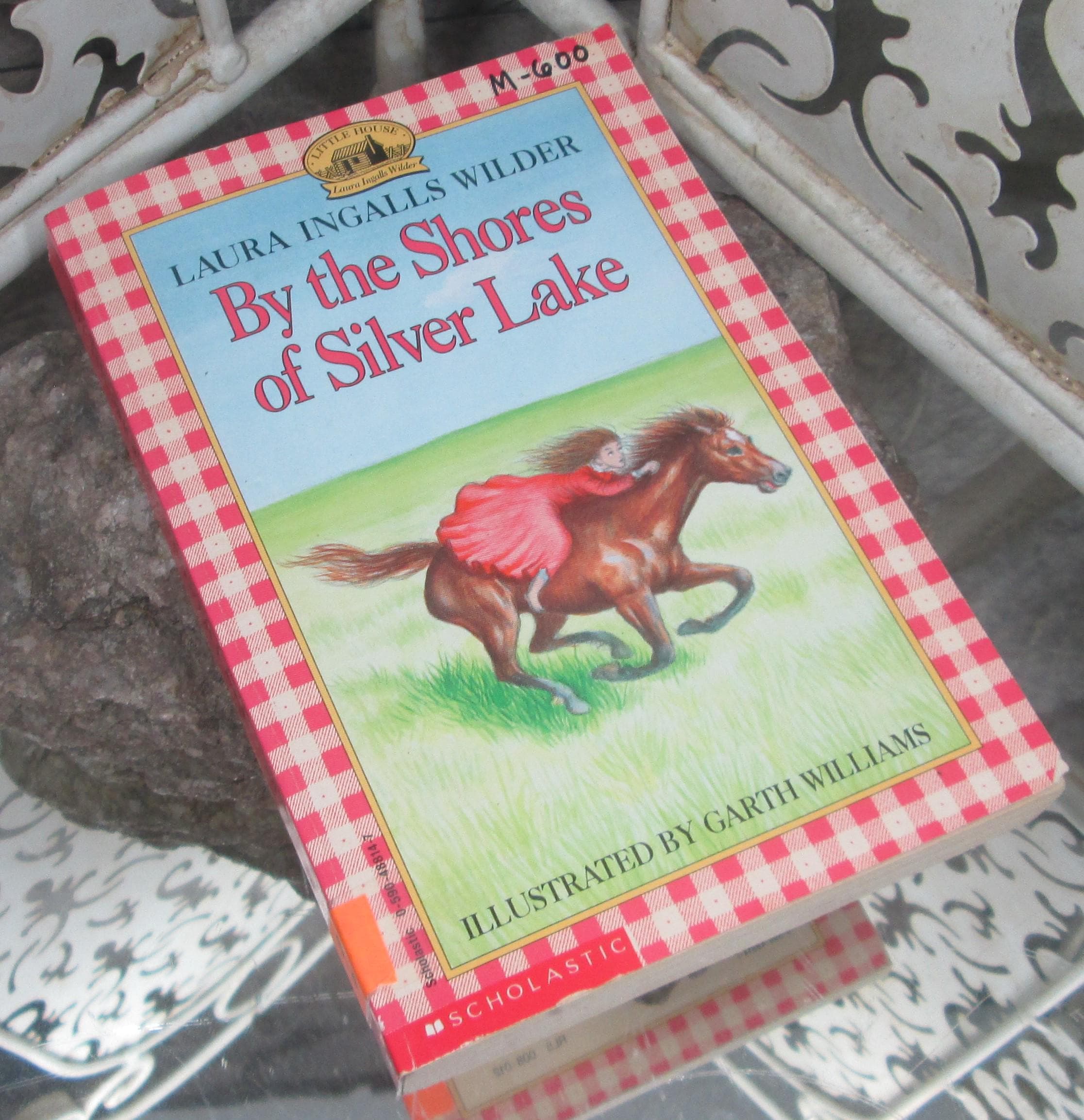 By the Shores of Silver Lake by Laura Ingalls Wilder Vintage Book