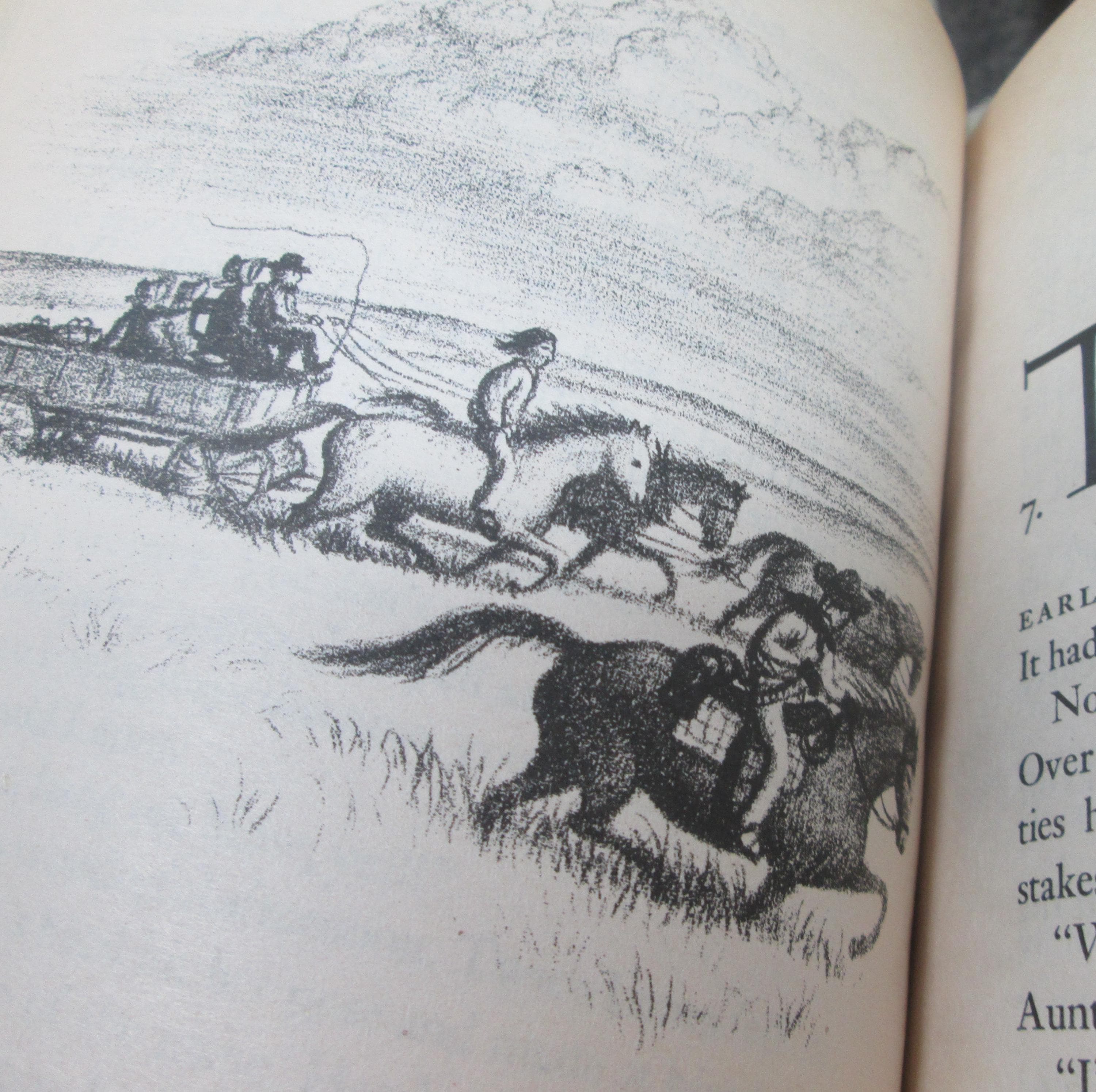By the Shores of Silver Lake by Laura Ingalls Wilder Vintage Book - Thumbnail 4