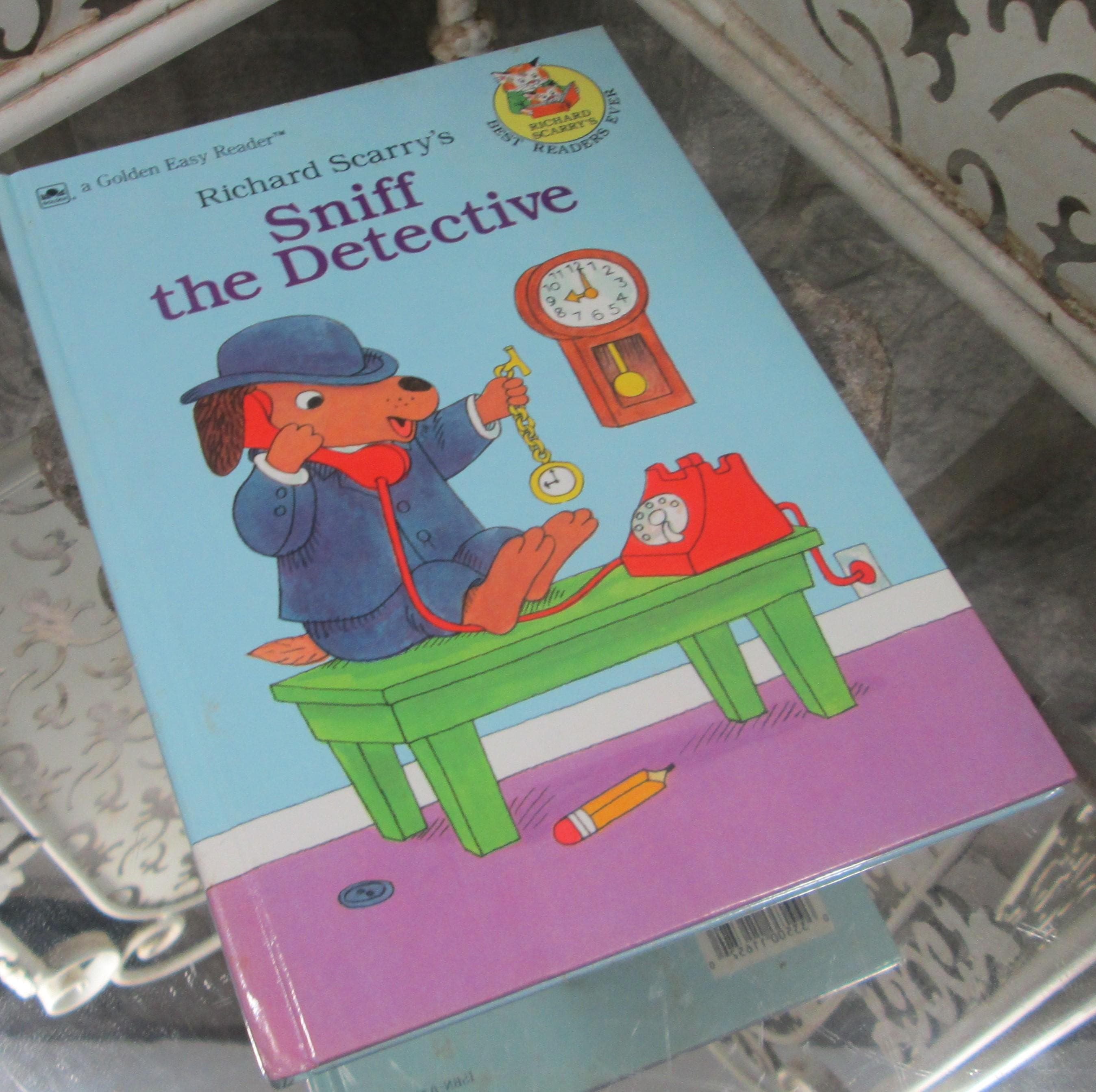 Richard Scarry's Sniff the Detective, 1988, Children's Book