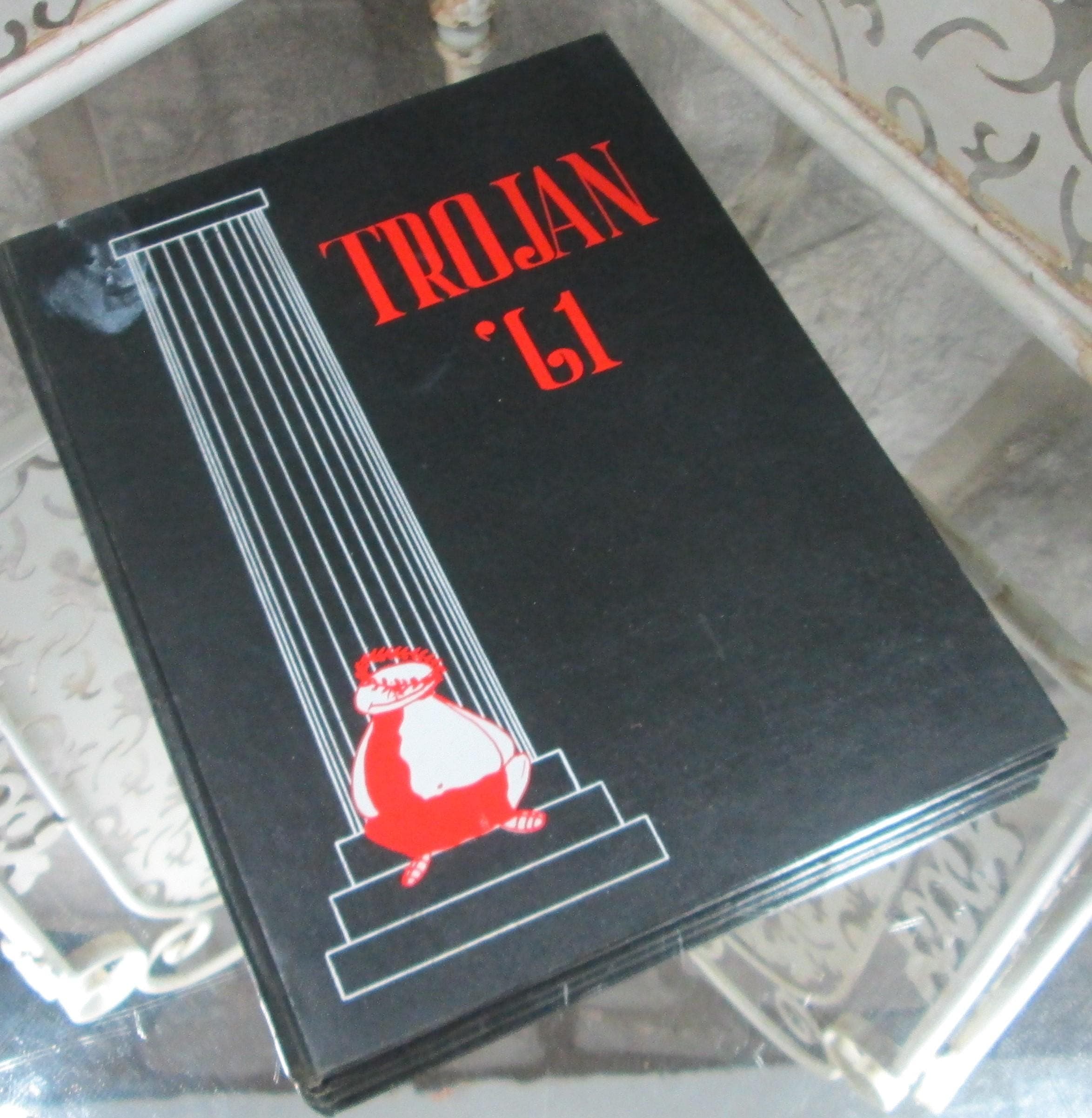 Vintage Troy High School Yearbook, Ohio, 1960