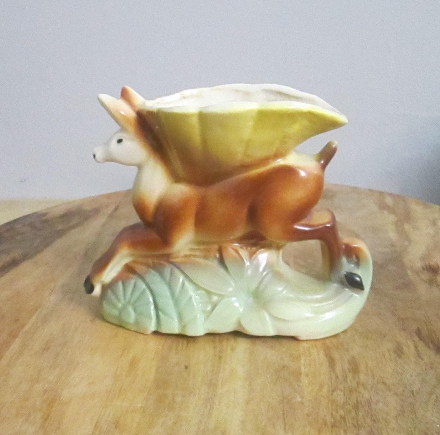 Vintage 1940's Gazelle Planter