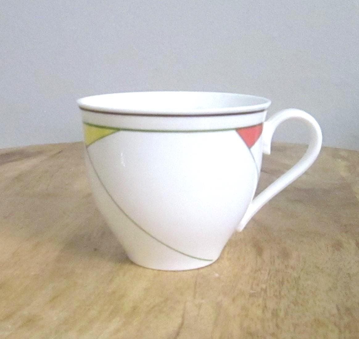 Vintage Villeroy and Boch Trio Pattern Tea Cup Coffee Cup